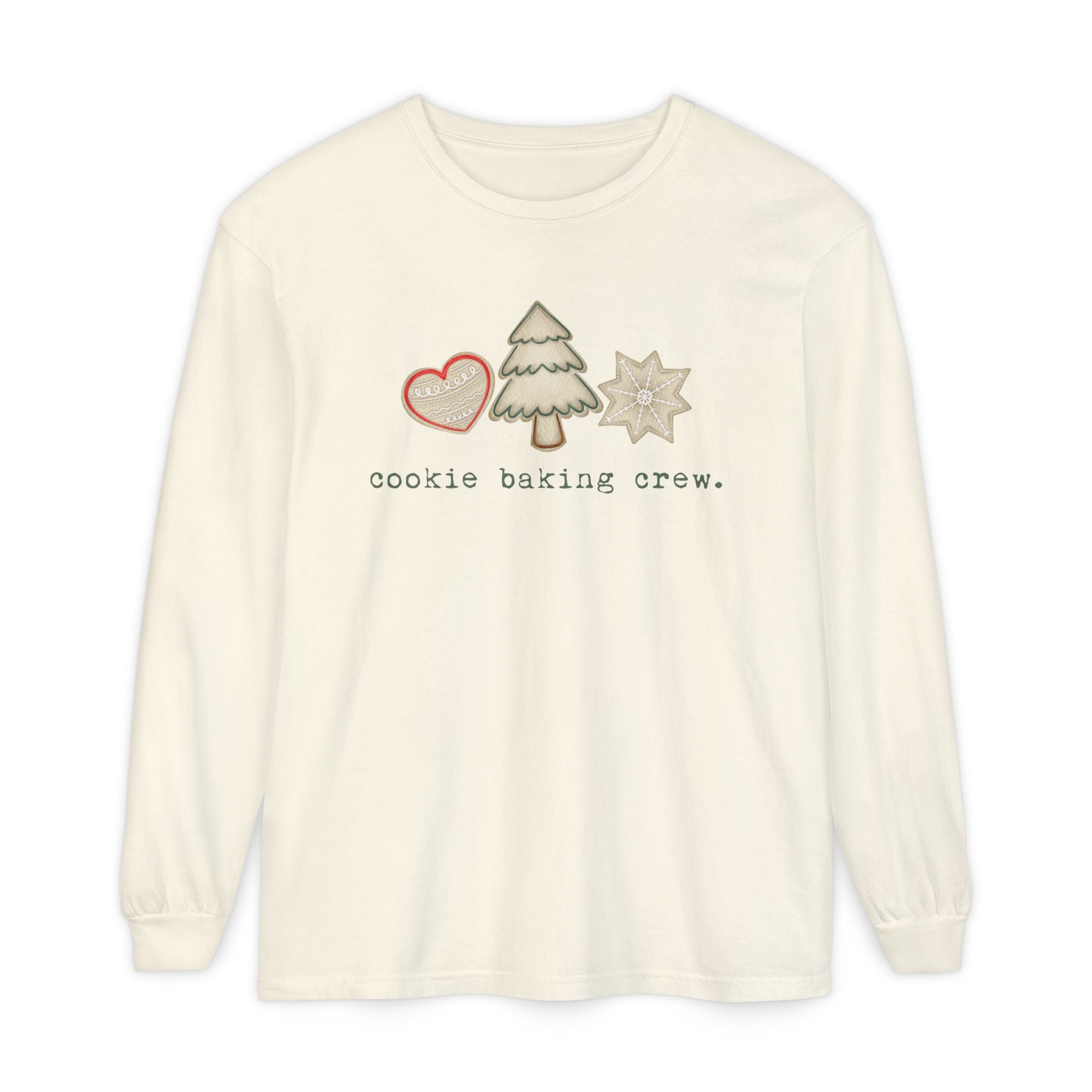 Cookie Baking Crew | Adult Long Sleeve T-Shirt