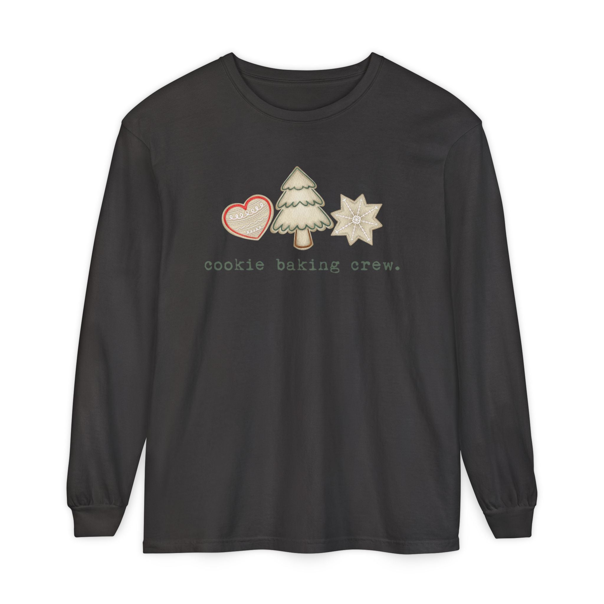 Cookie Baking Crew | Adult Long Sleeve T-Shirt