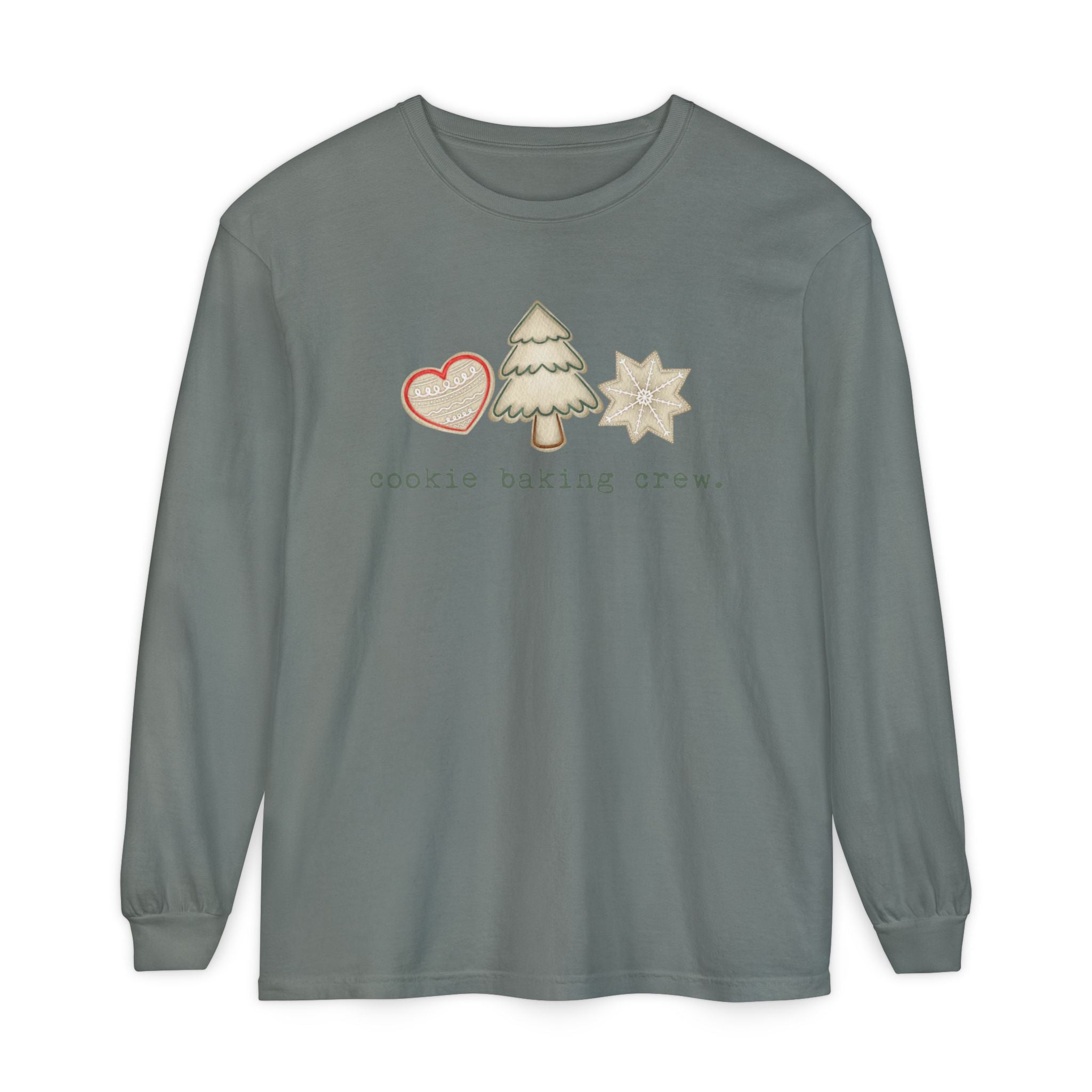 Cookie Baking Crew | Adult Long Sleeve T-Shirt