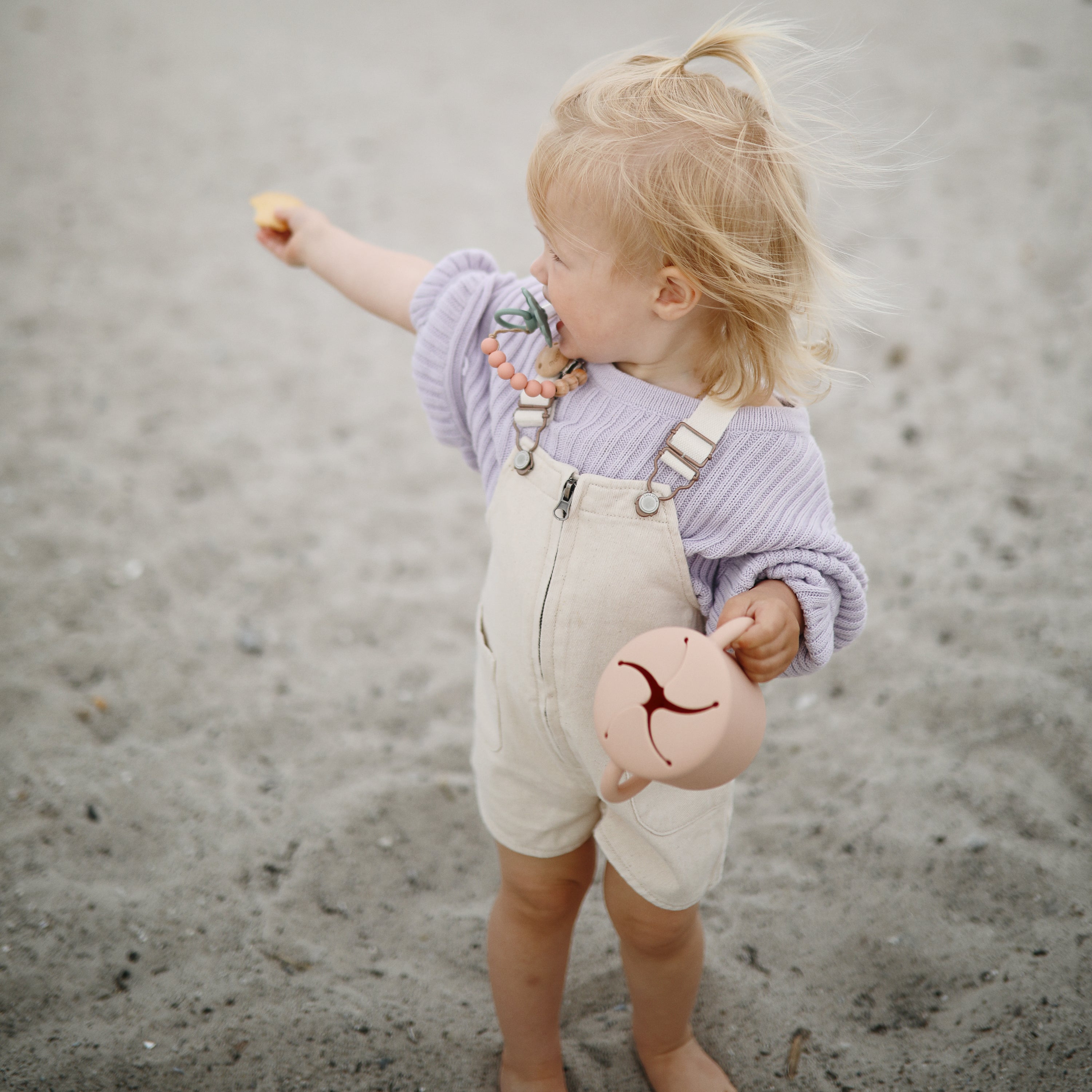 Silicone Pacifier Clip | Eva - Tenth & Pine - Pacifier Clip - Black