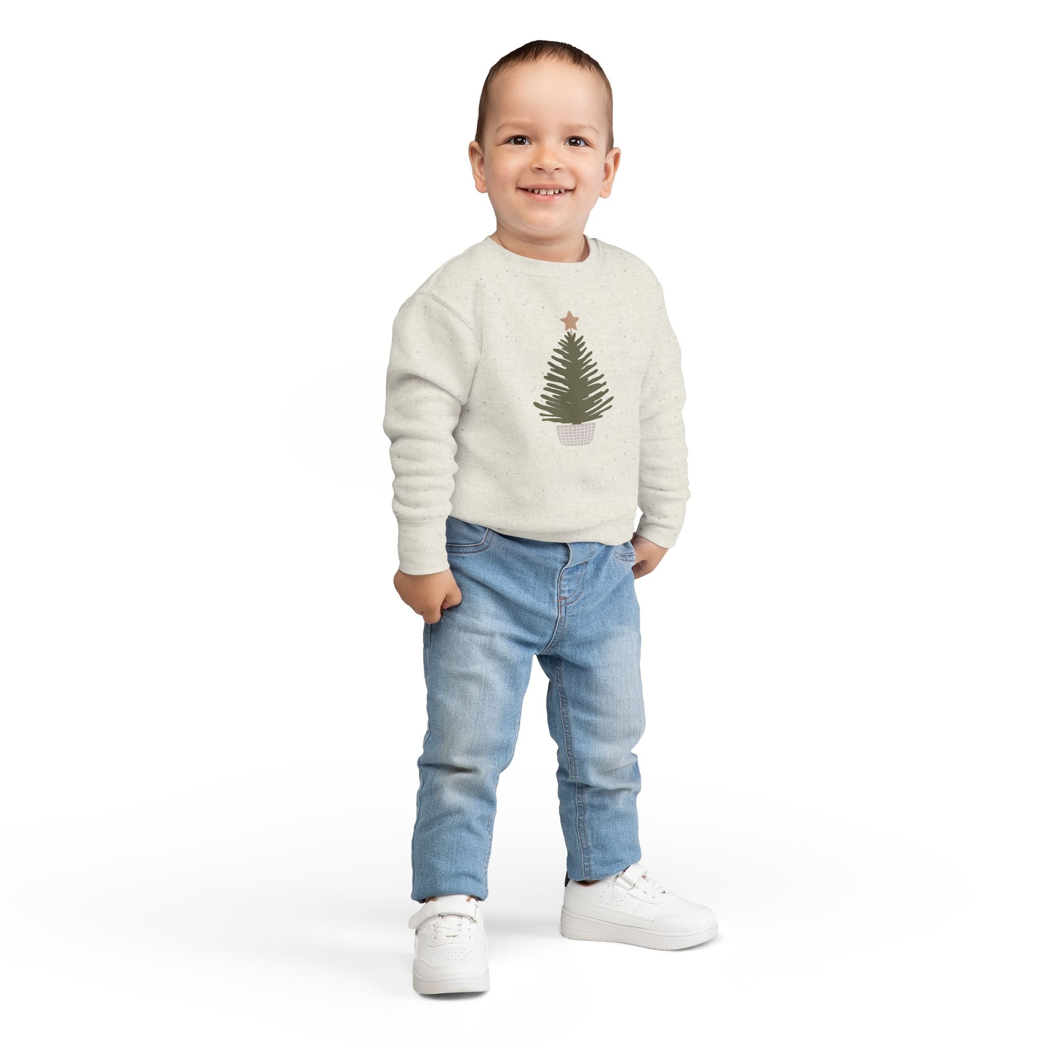 Holiday Tree | Toddler Fleece Sweatshirt