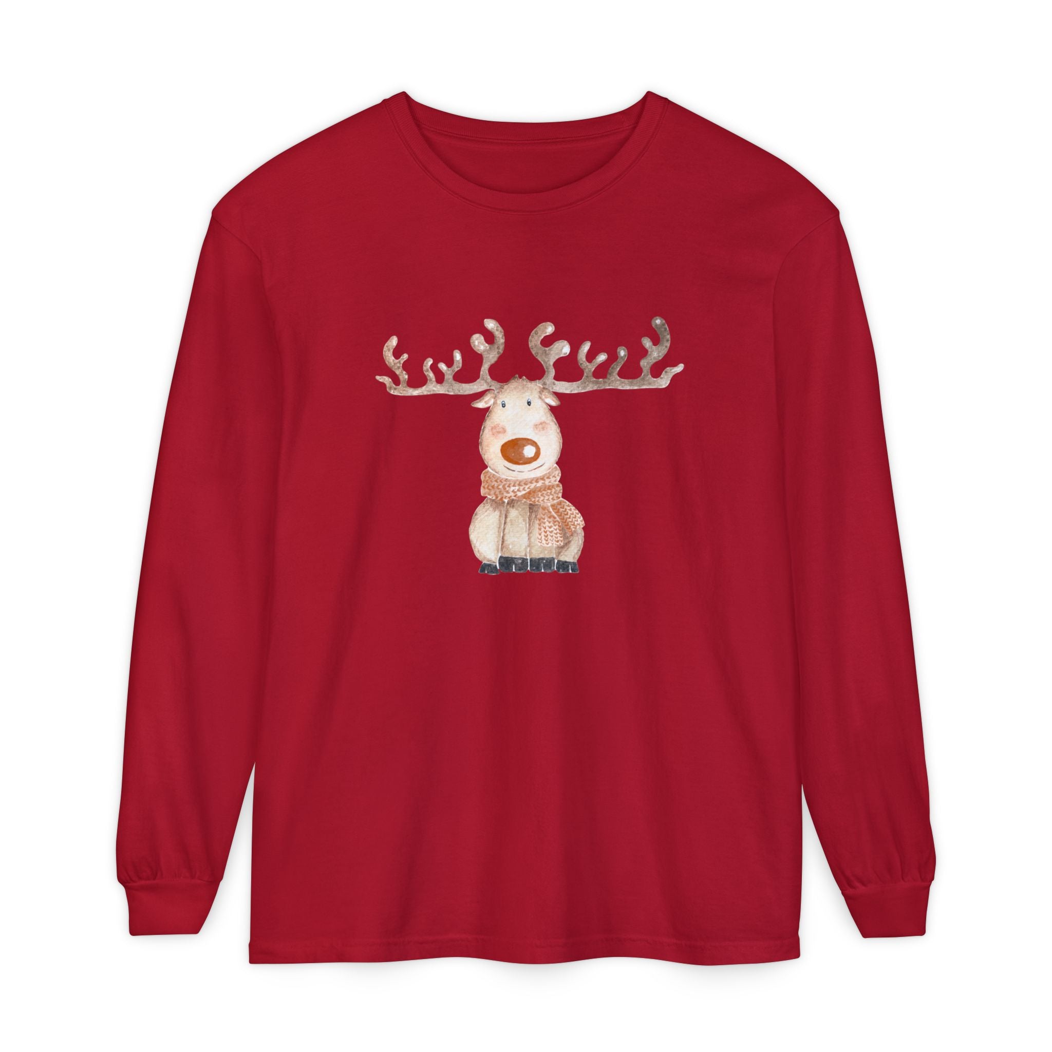 Reindeer | Adult Long Sleeve T-Shirt