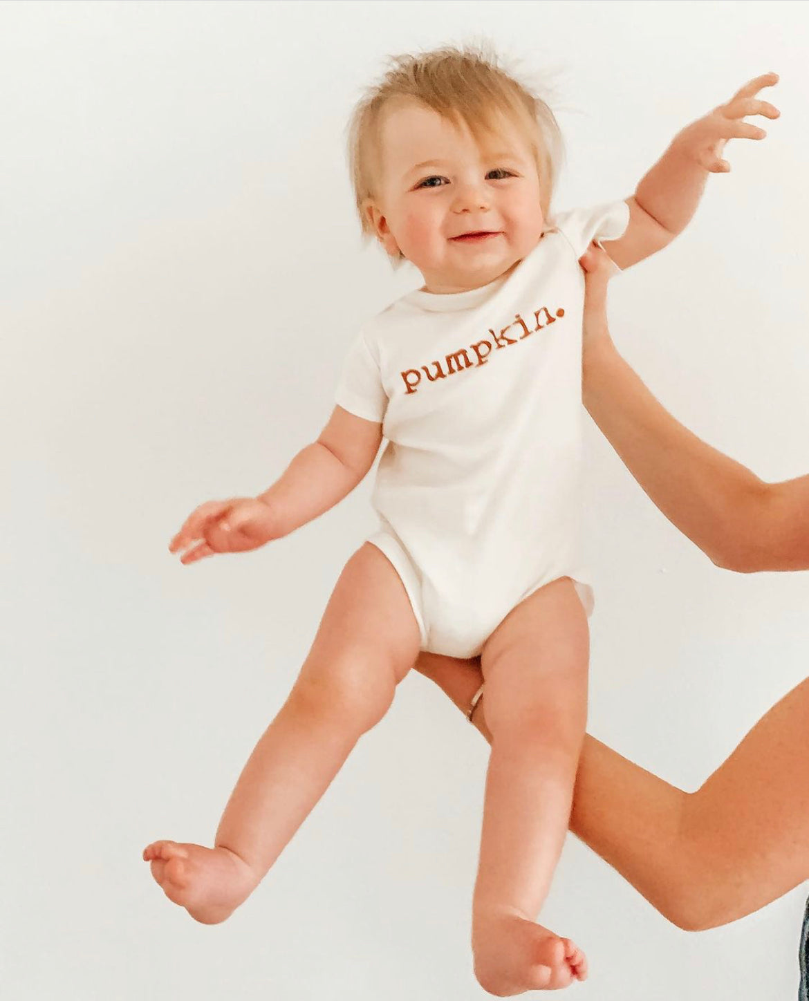 Pumpkin Organic Baby Bodysuit
