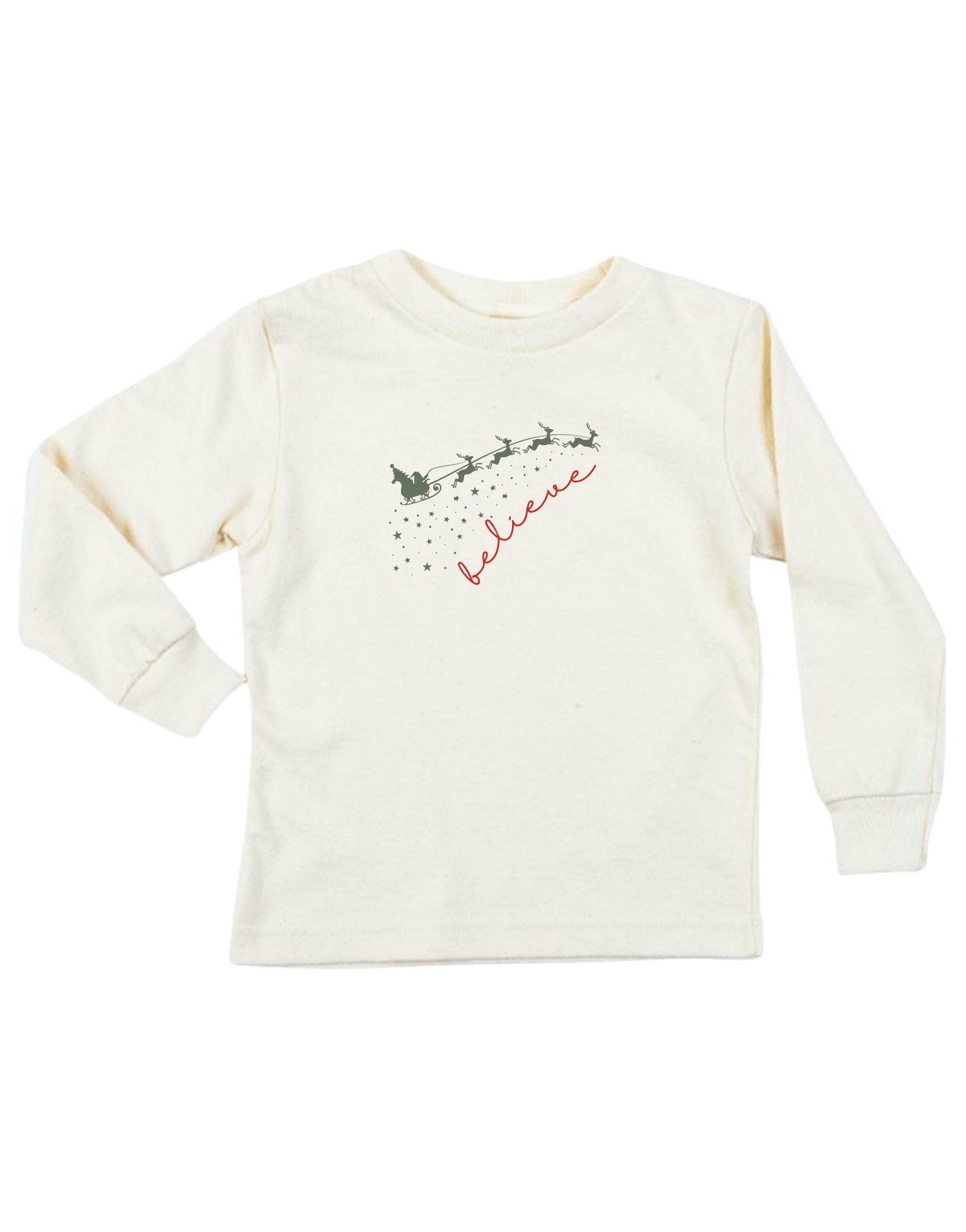 Believe Organic Kids T-Shirt Long Sleeve