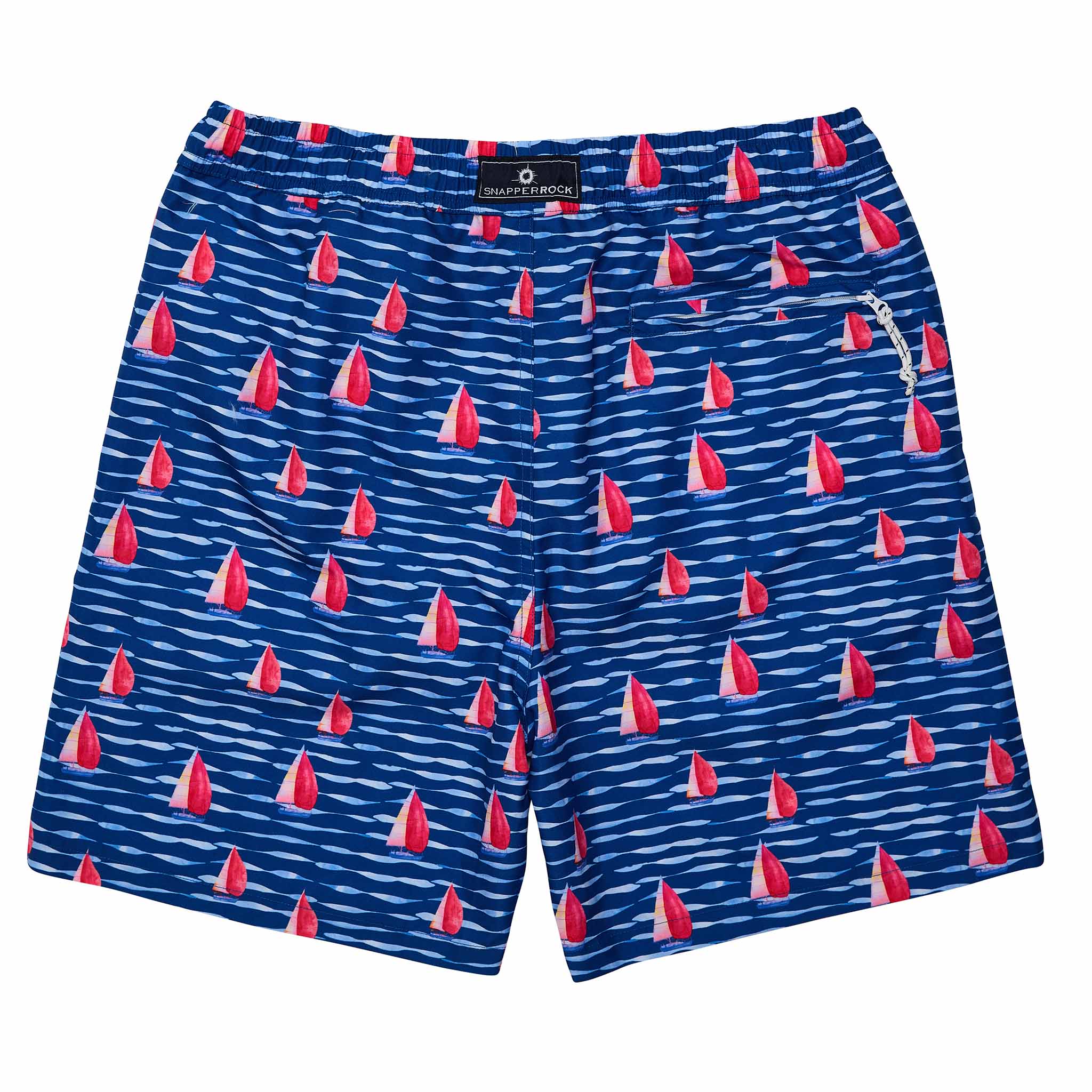 Mens Sailboat Rock Swim Short