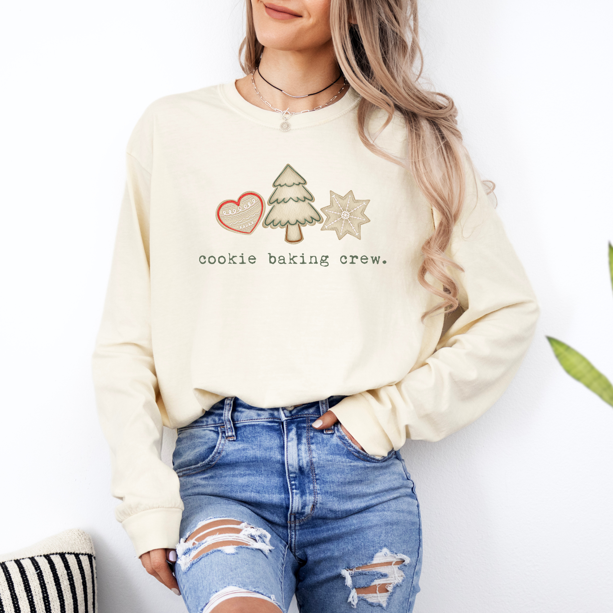 Cookie Baking Crew | Adult Long Sleeve T-Shirt