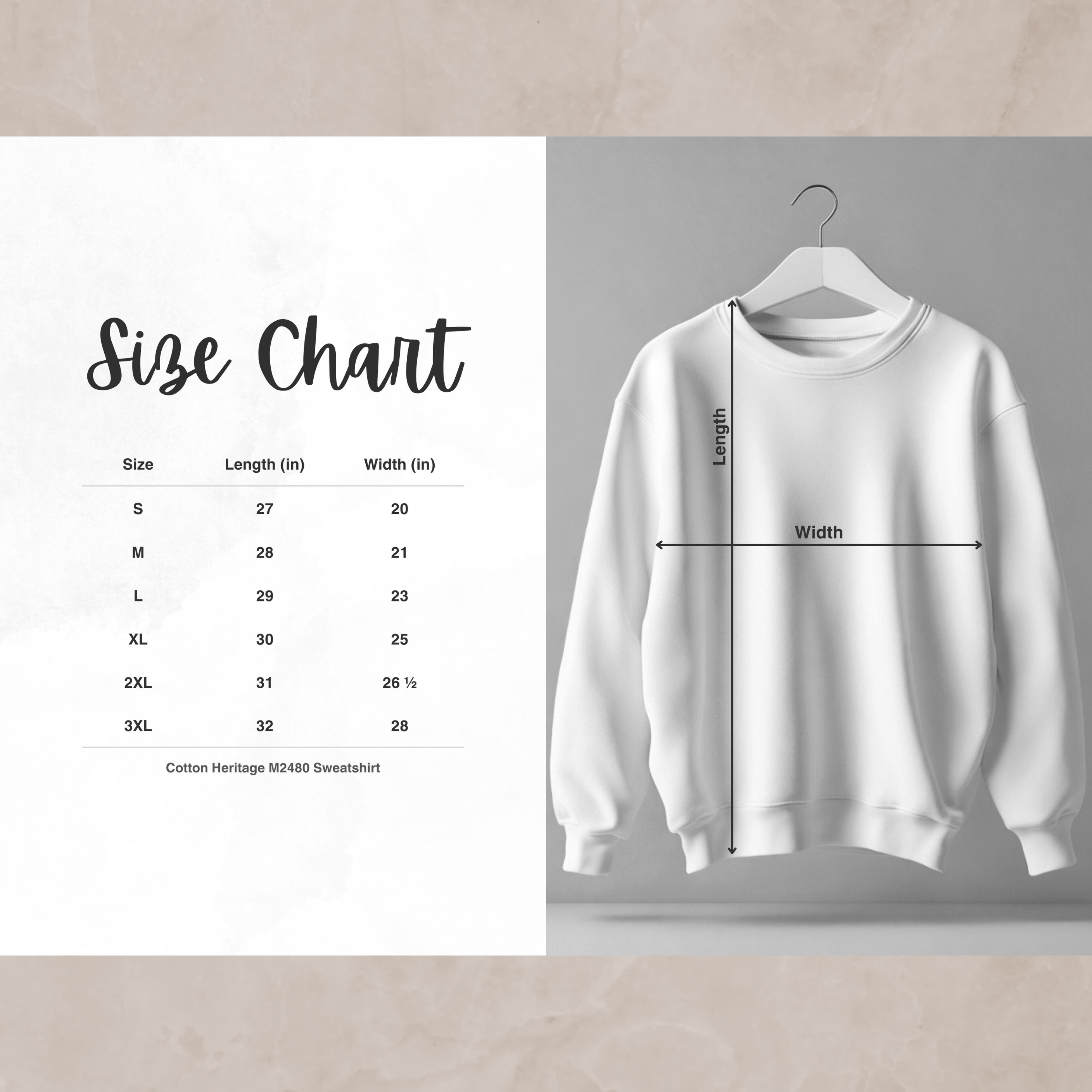 Mama. Embroidered | Premium Adult Sweatshirt - Tenth & Pine - S - Bone