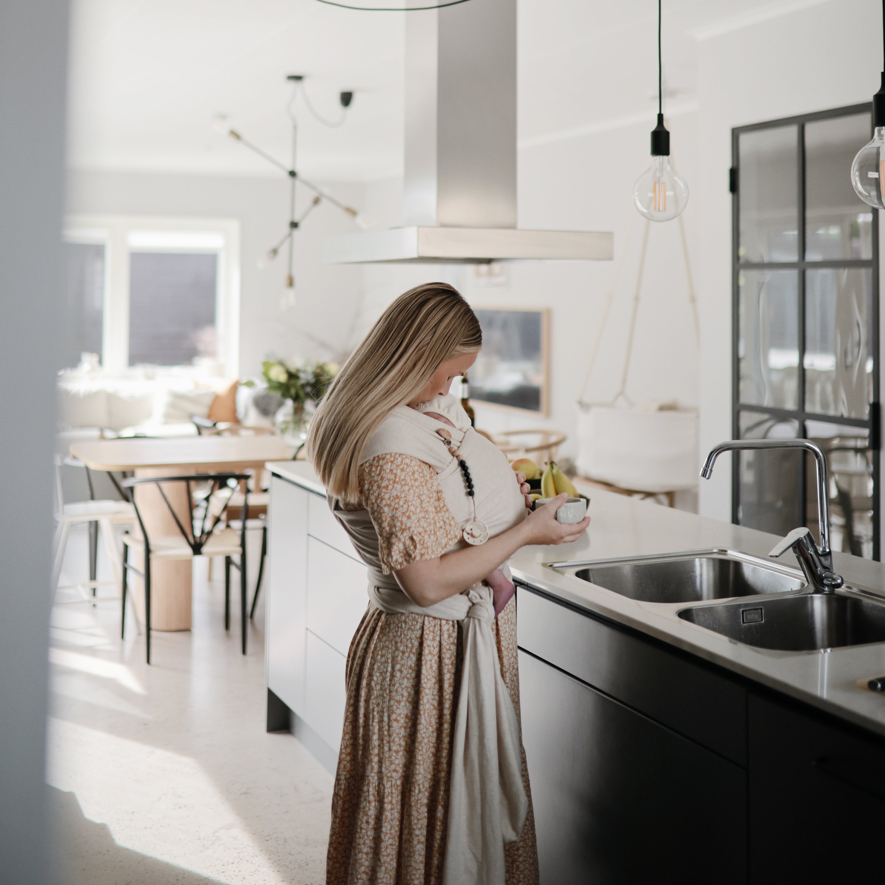 Silicone Pacifier Clip | Eva - Tenth & Pine - Pacifier Clip - Black