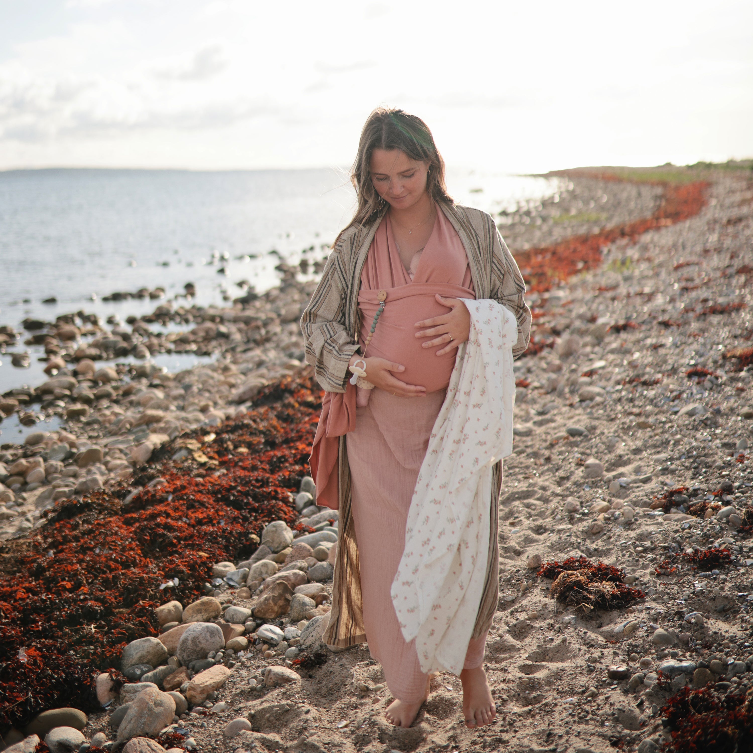 Silicone Pacifier Clip | Eva - Tenth & Pine - Pacifier Clip - Black