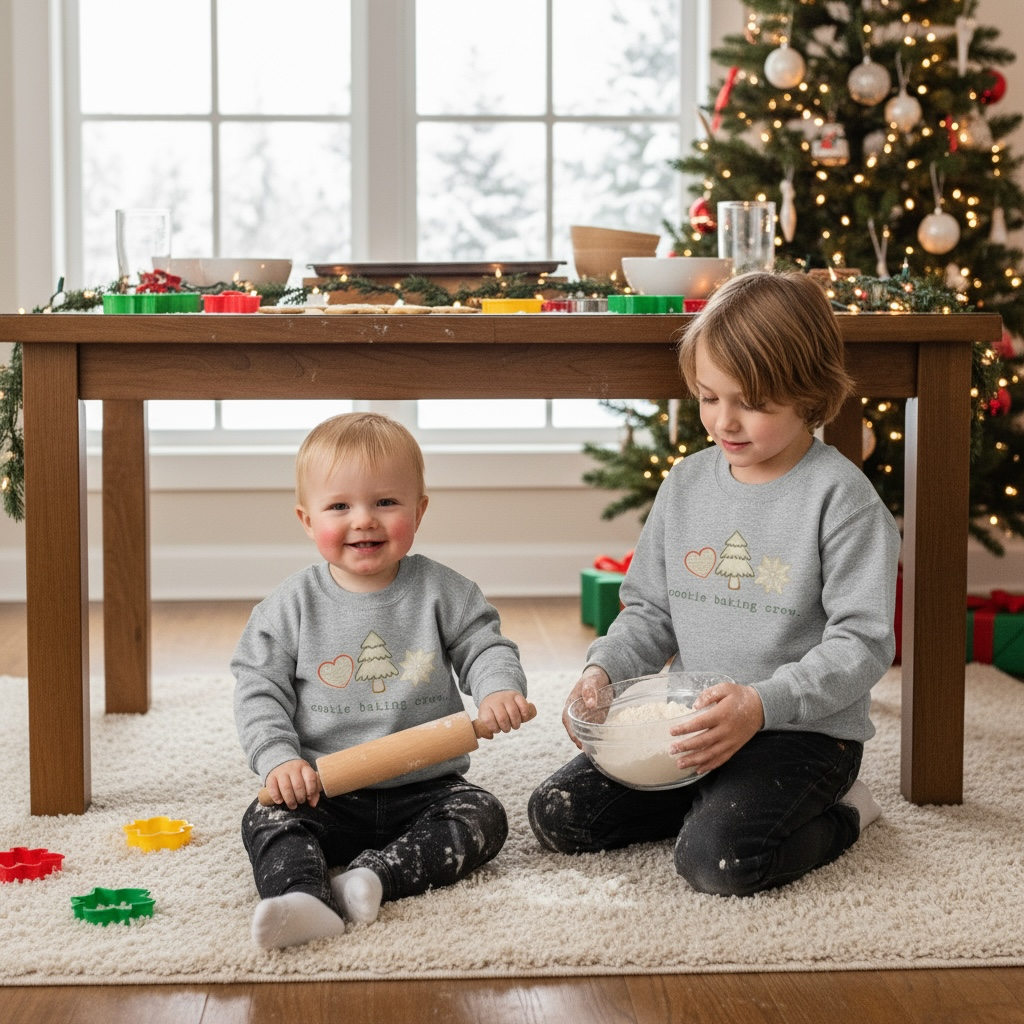 Cookie Baking Crew | Toddler Fleece Sweatshirt