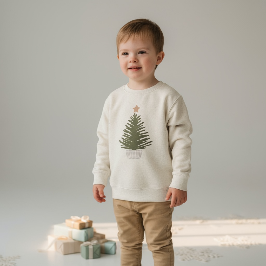 Holiday Tree | Toddler Fleece Sweatshirt