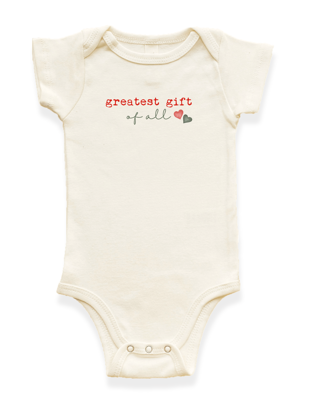 Greatest Gift Of All Organic Baby Bodysuit