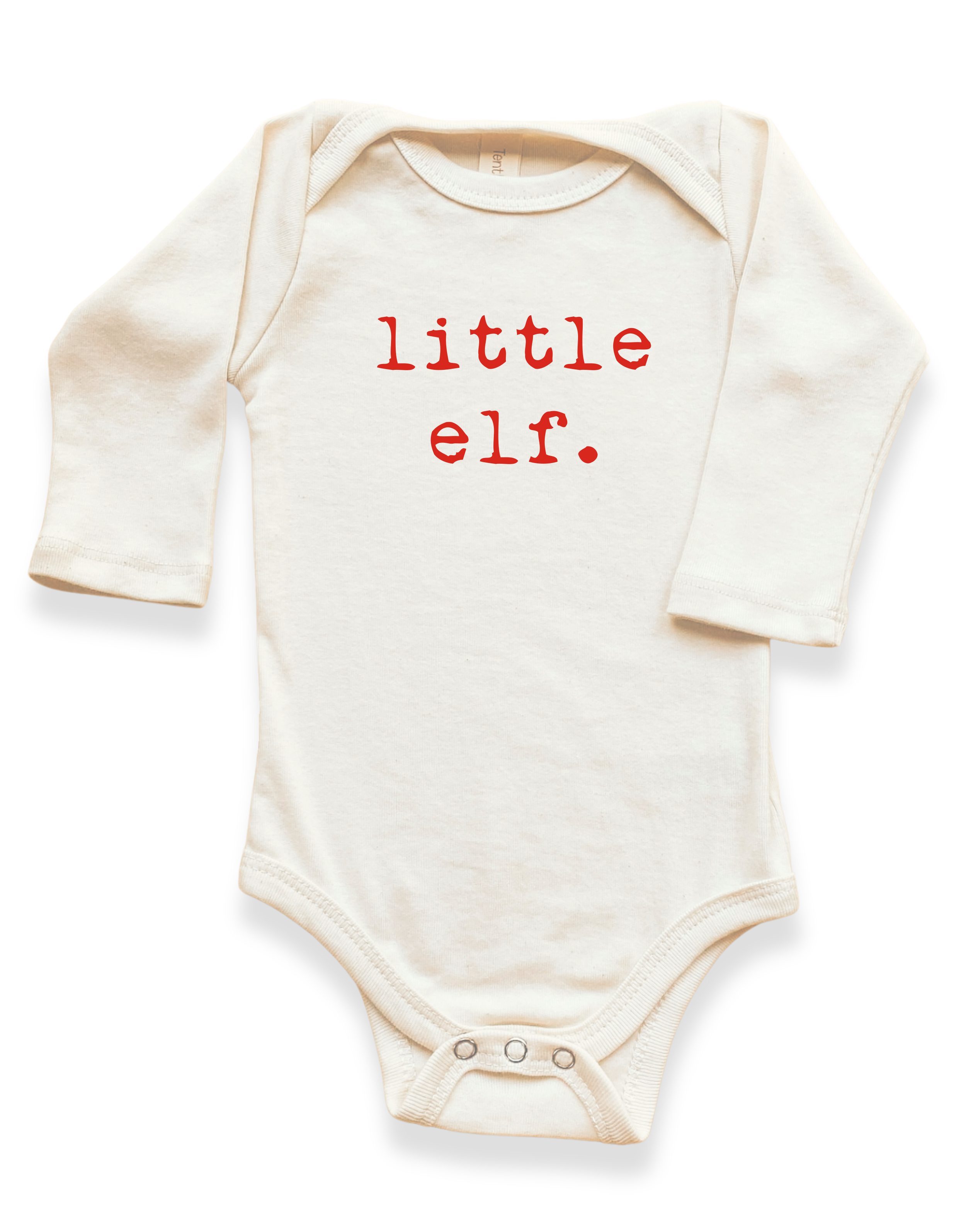 Little Elf Organic Baby Bodysuit Long Sleeve