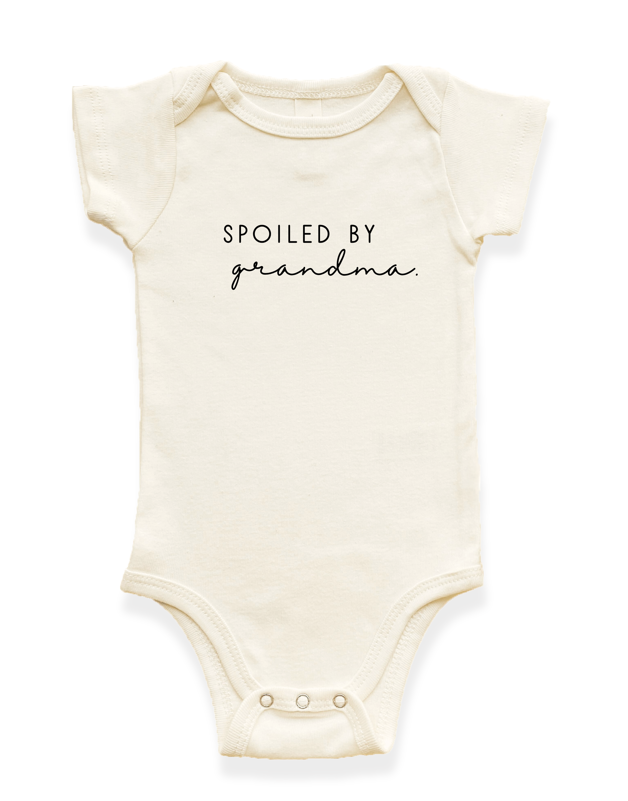 Spoiled By Grandma Organic Baby Bodysuit