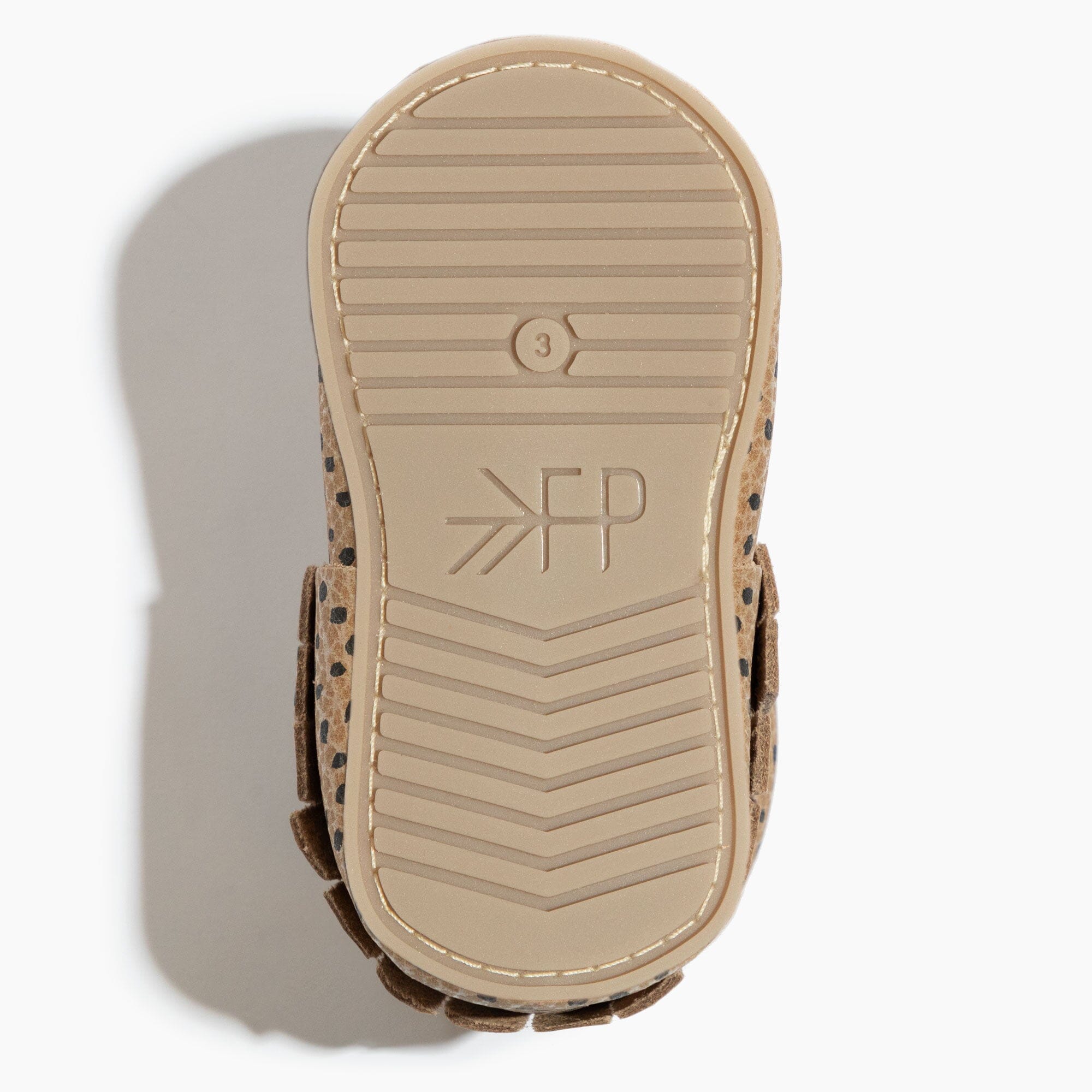 Almond Speckles Moccasin Baby Shoe - Tenth & Pine - Moccasin - Soft Sole - 1