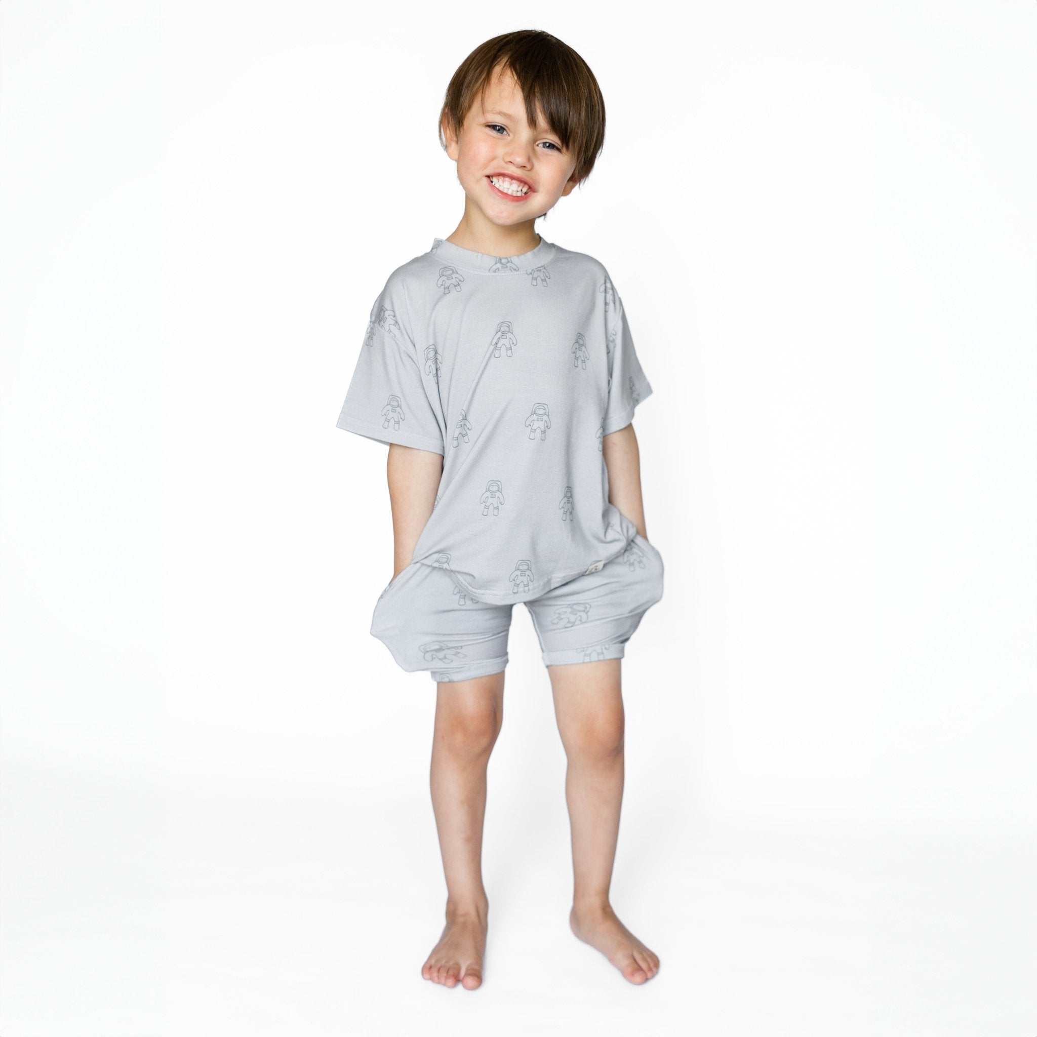 Astronauts Harem Shorts - Tenth & Pine - 18 - 24