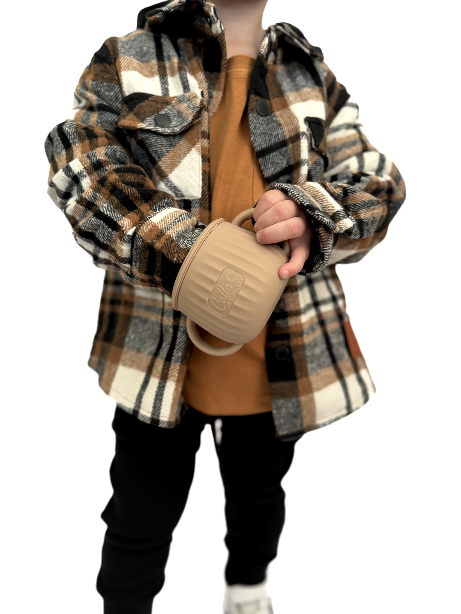 BAMBOO POCKET TEE - CARAMEL - Tenth & Pine - 3 - 6M