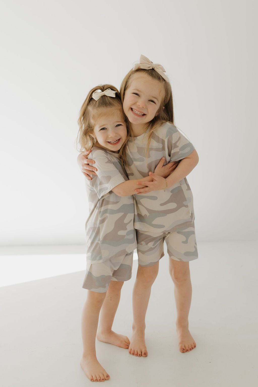 Bamboo Short Set | Camo - Tenth & Pine - Short Set - 0 - 3 Months - forever french baby