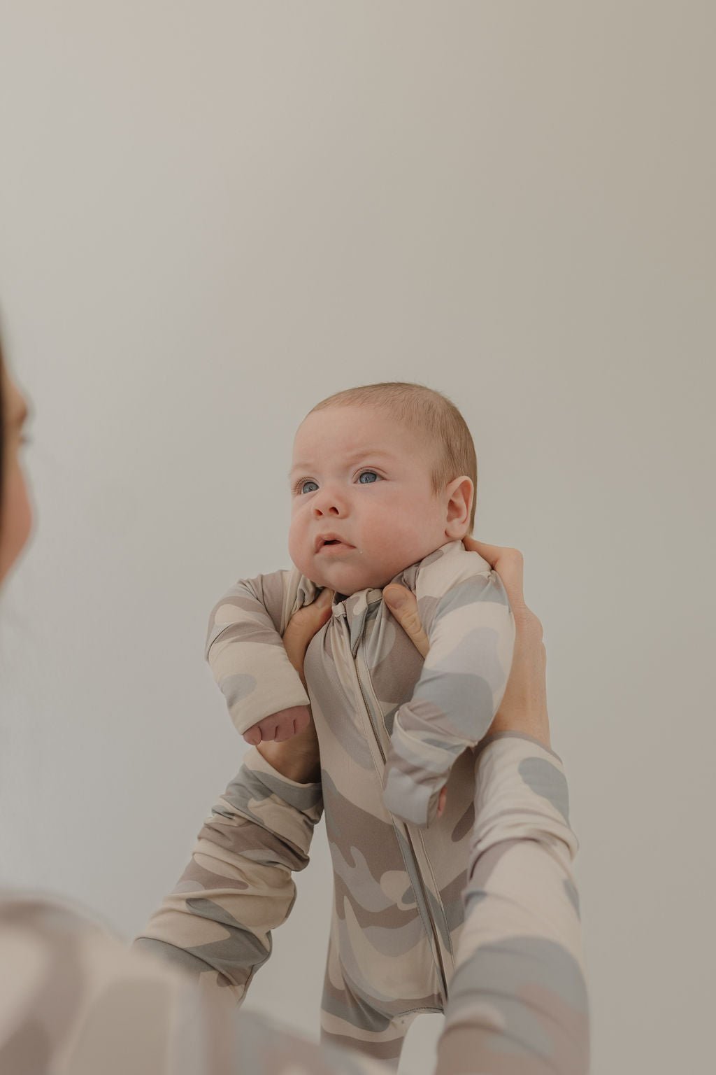 Bamboo Zip Pajamas | Camo - Tenth & Pine - Zip Pajama - Newborn - forever french baby