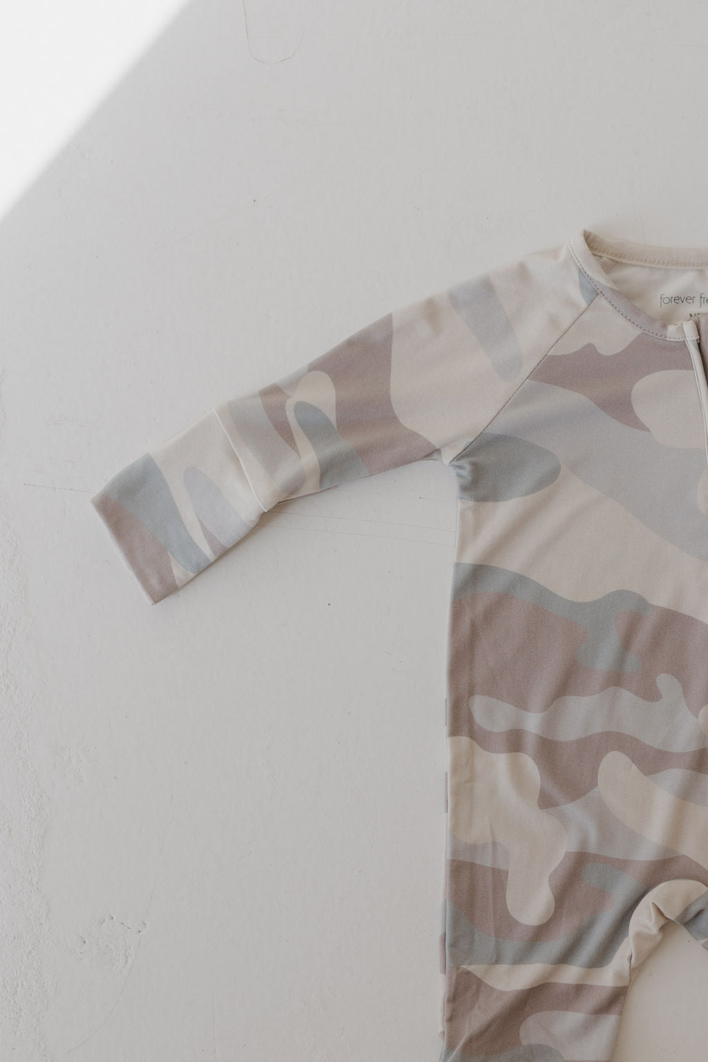 Bamboo Zip Pajamas | Camo - Tenth & Pine - Zip Pajama - Newborn - forever french baby