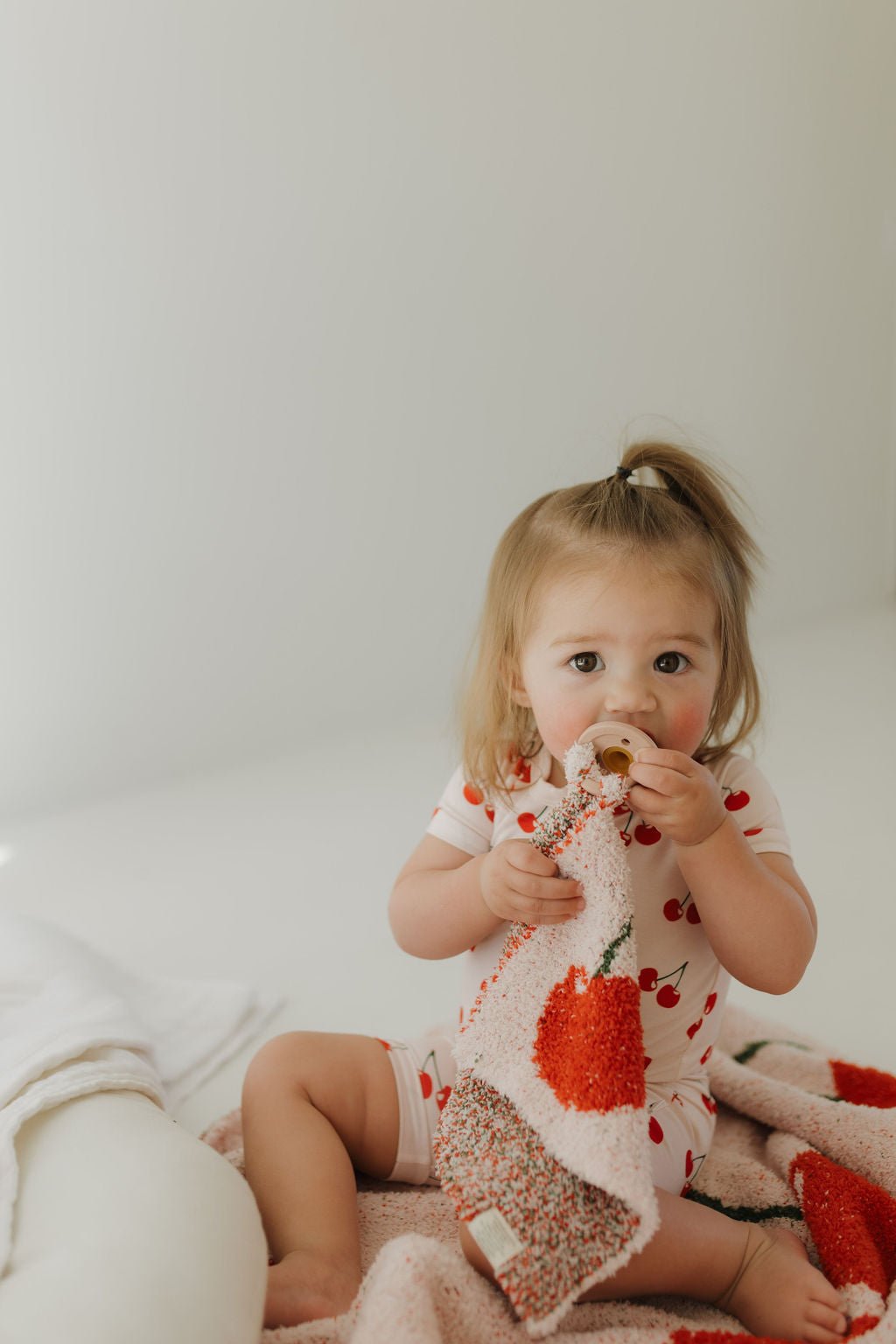 Bamboo Zip Shortie | Cherry Orchard - Tenth & Pine - Zip Shortie - Newborn - forever french baby