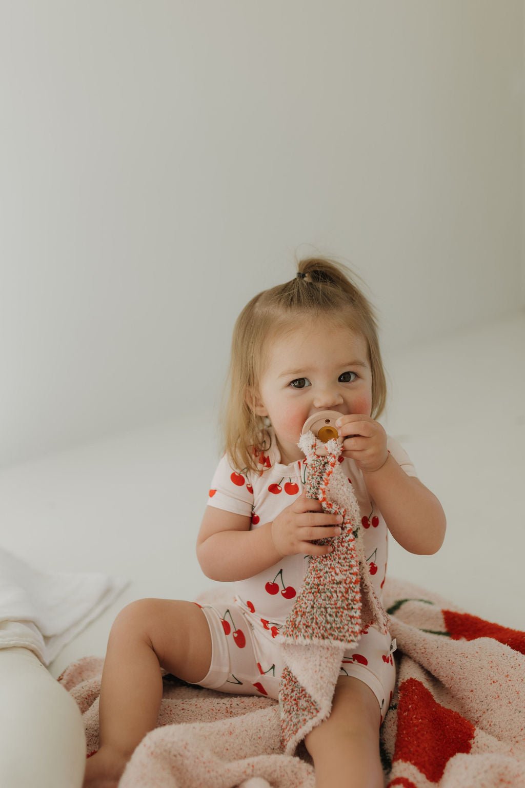Bamboo Zip Shortie | Cherry Orchard - Tenth & Pine - Zip Shortie - Newborn - forever french baby