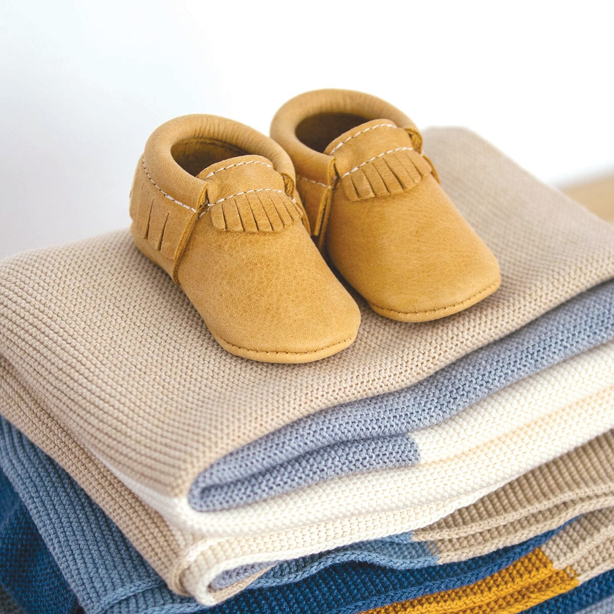 Beehive State Moccasin Baby Shoe - Tenth & Pine - Moccasin - Soft Sole - 1