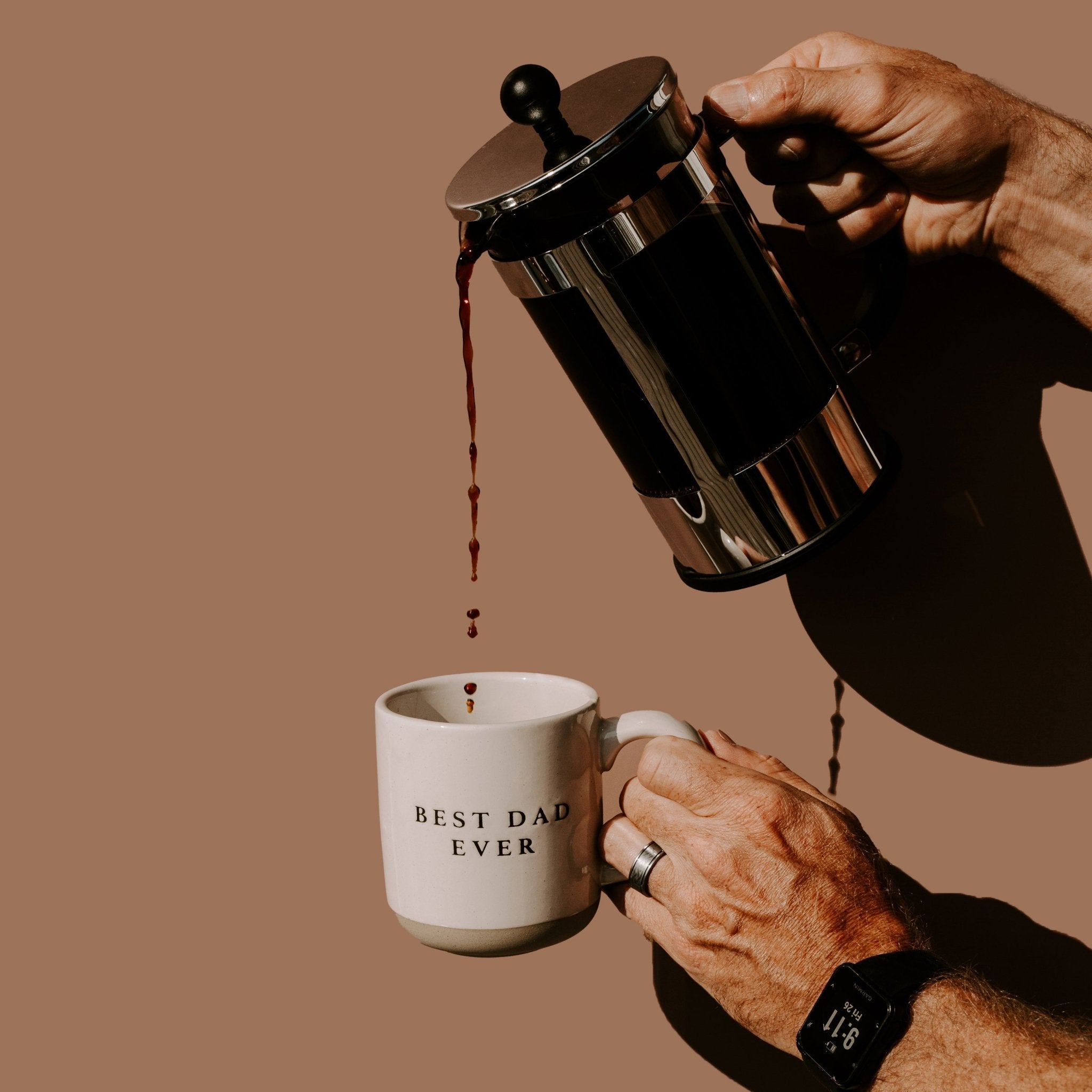 Best Dad Ever 14oz. Stoneware Coffee Mug - Tenth & Pine - Coffee Mugs -