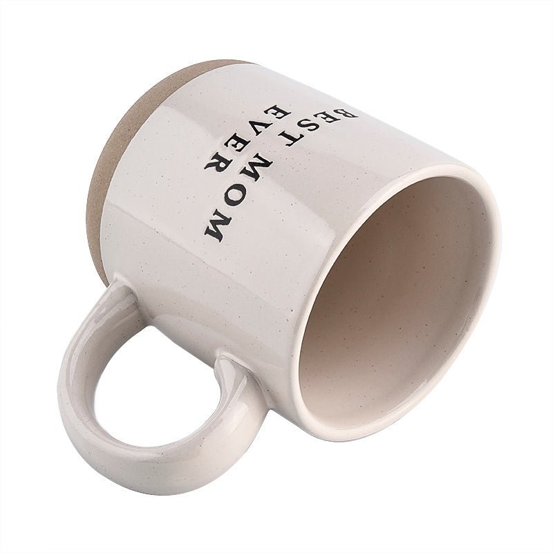 Best Mom Ever 14oz. Stoneware Coffee Mug - Tenth & Pine - Coffee Mugs -