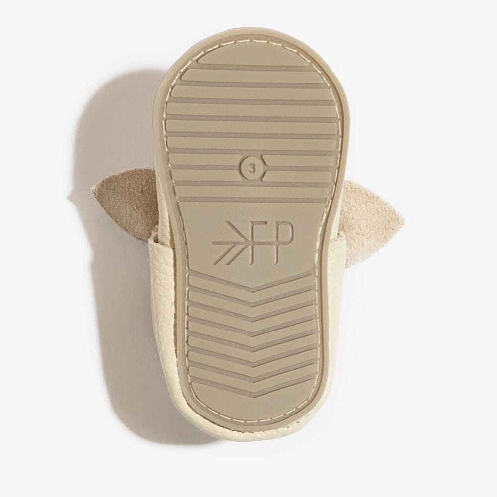 Birch Knotted Bow Baby Shoe - Tenth & Pine - Knotted Bow Mocc - Soft Sole - Newborn