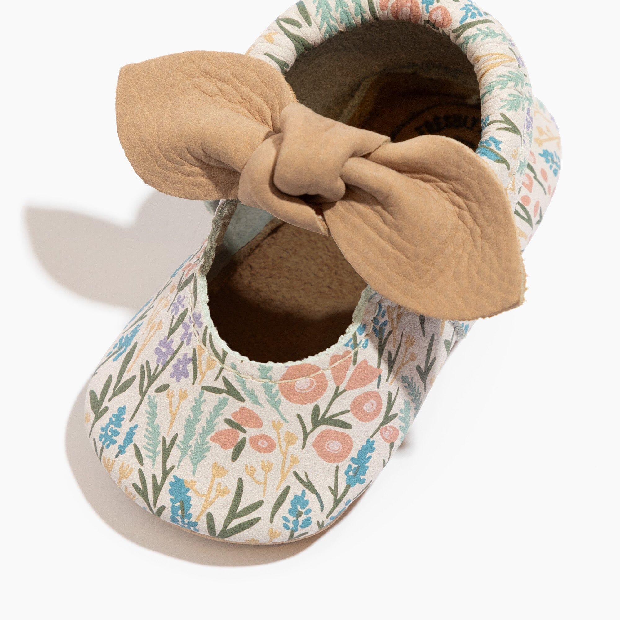 Bloom Knotted Bow Baby Shoe - Tenth & Pine - Knotted Bow Mocc - Soft Sole - 1