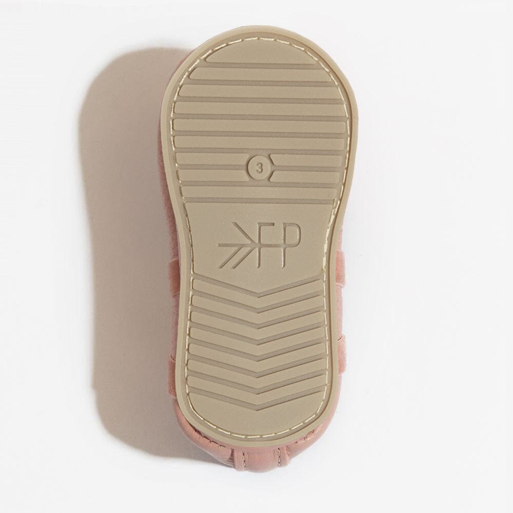 Blush Ballet Slipper Baby Shoe - Tenth & Pine - Ballet Slipper - Soft Sole - 1