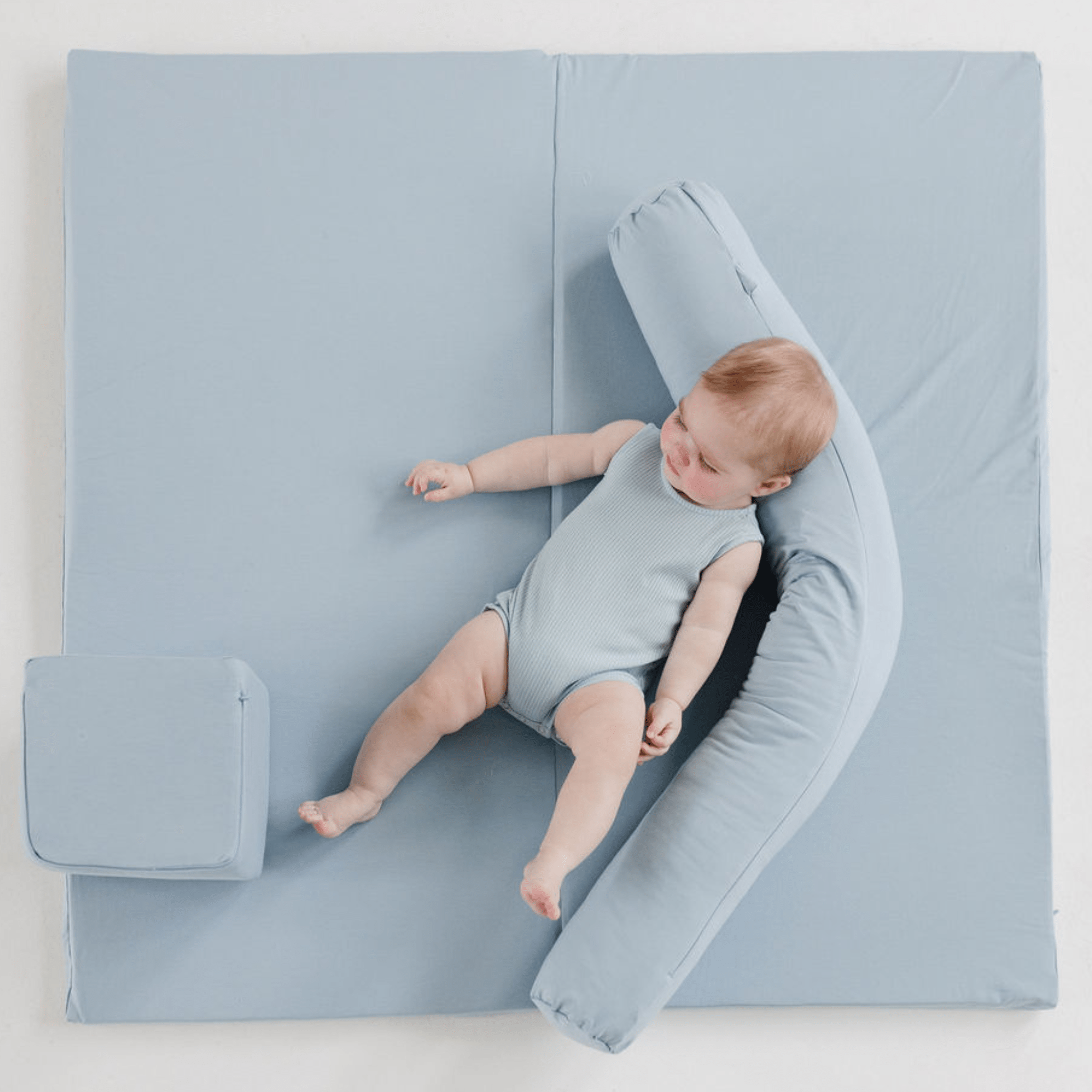 Breeze Jersey Mat - Tenth & Pine - Organic Cotton Padded Mat - Mega