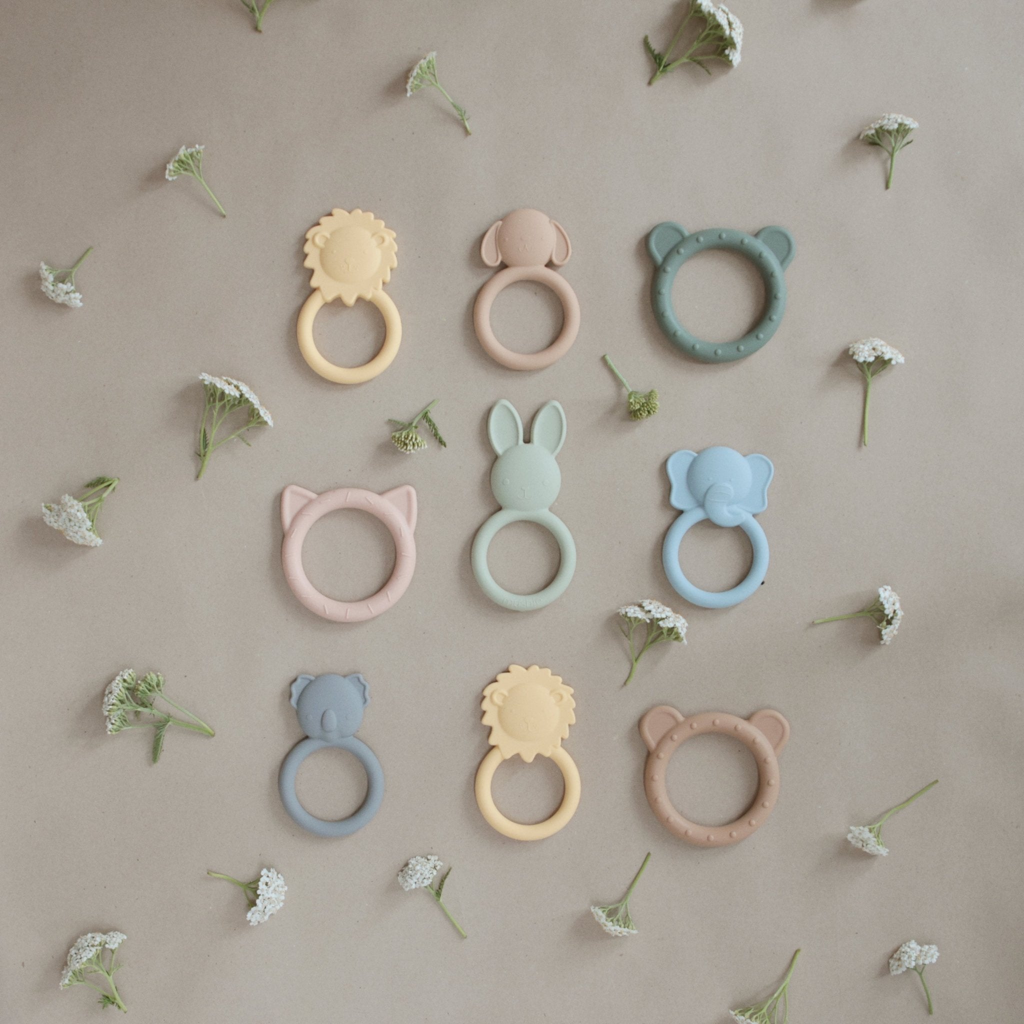 Cat Teether - Tenth & Pine - teether - Blush