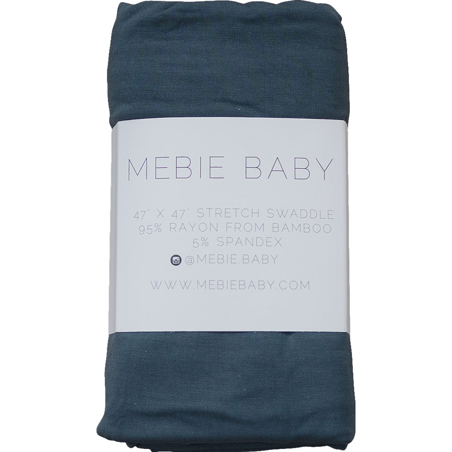 Charcoal Bamboo Stretch Swaddle - Tenth & Pine -