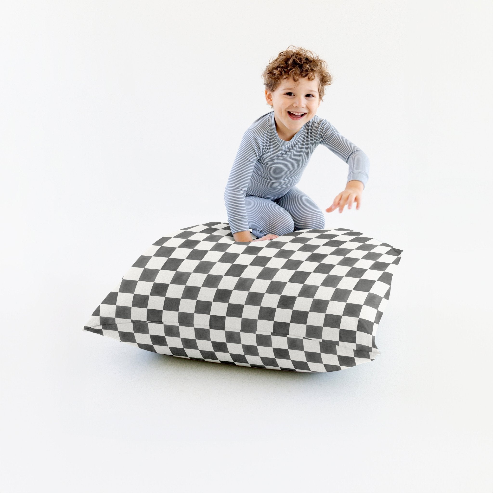 Checker Pepper Bean Bag - Tenth & Pine - Bean Bag -