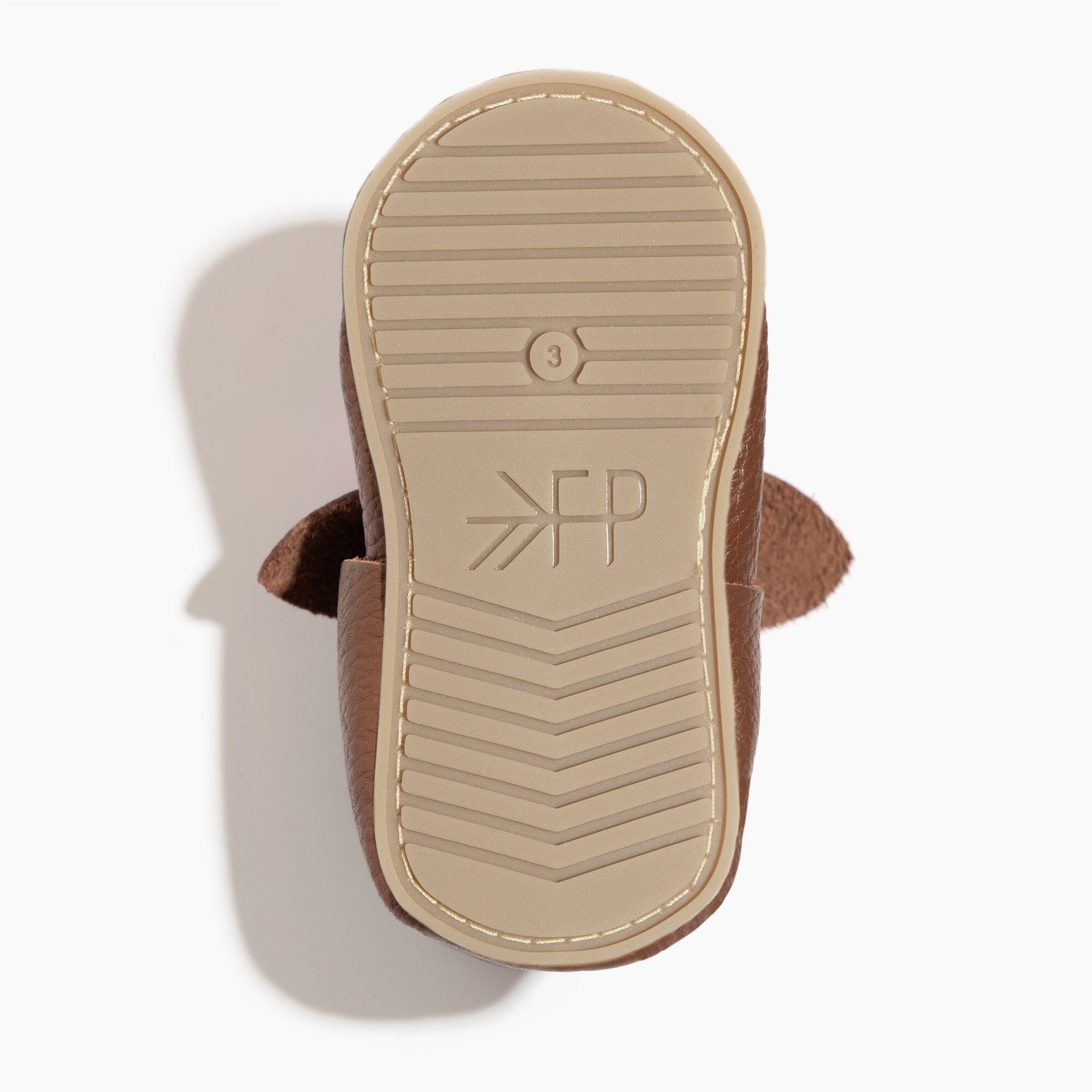 Chestnut Knotted Bow Baby Shoe - Tenth & Pine - Knotted Bow Mocc - Soft Sole - 1