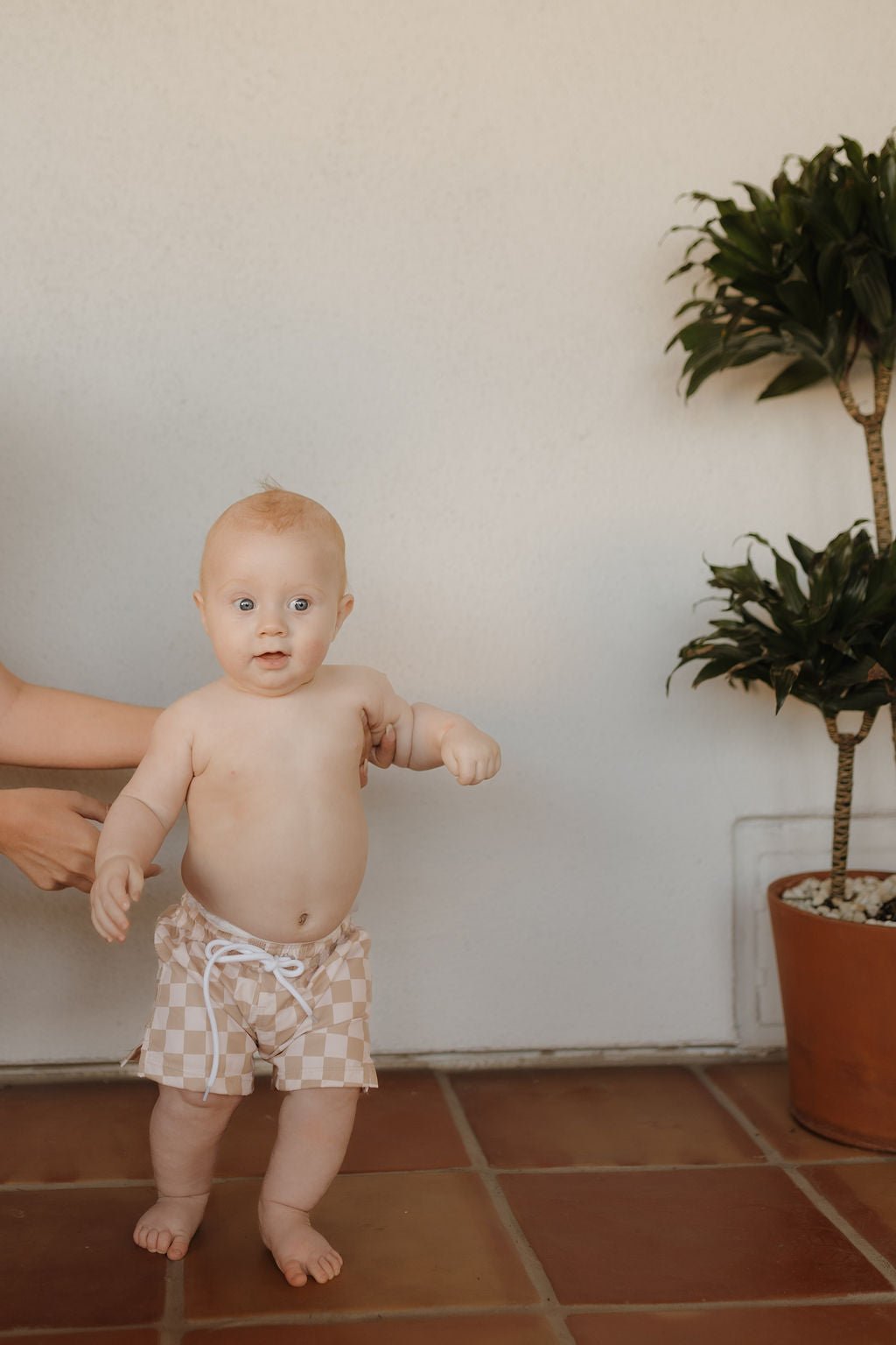 Child Boardshort | Coastline - Tenth & Pine - Swim Shorts - 0 - 6 Months - forever french baby