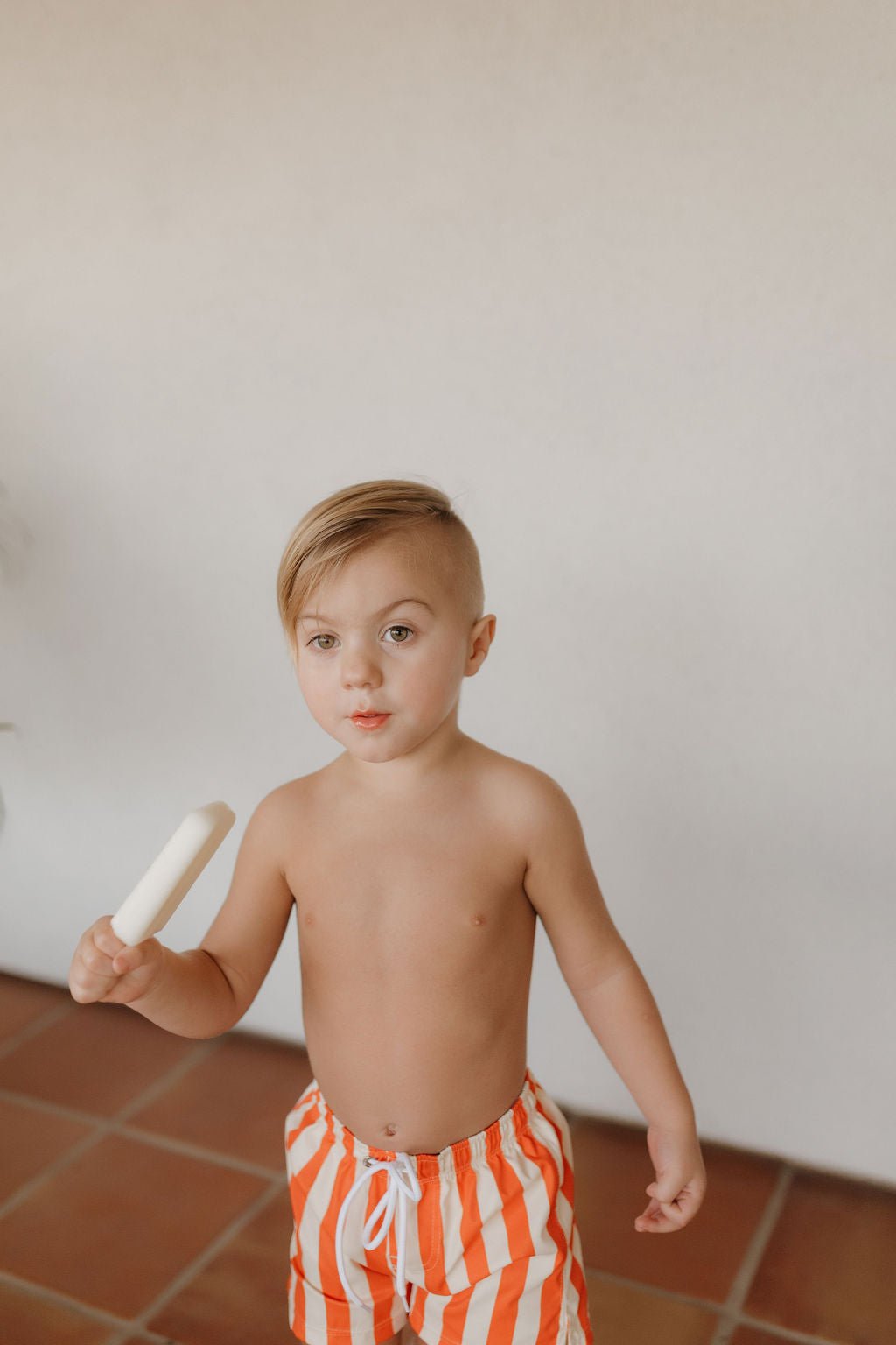 Child Boardshort | Poolside - Tenth & Pine - Swim Shorts - 0 - 6 Months - forever french baby
