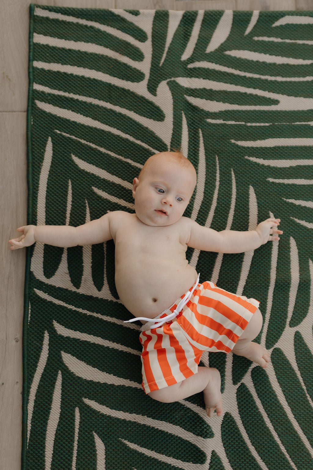 Child Boardshort | Poolside - Tenth & Pine - Swim Shorts - 0 - 6 Months - forever french baby