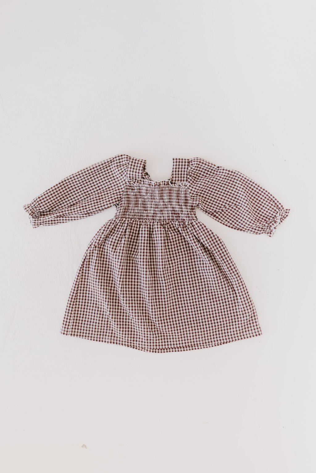 Child Long Sleeve Dress | Chocolate Chai - Tenth & Pine - Dress - 2/3 Years - forever french baby