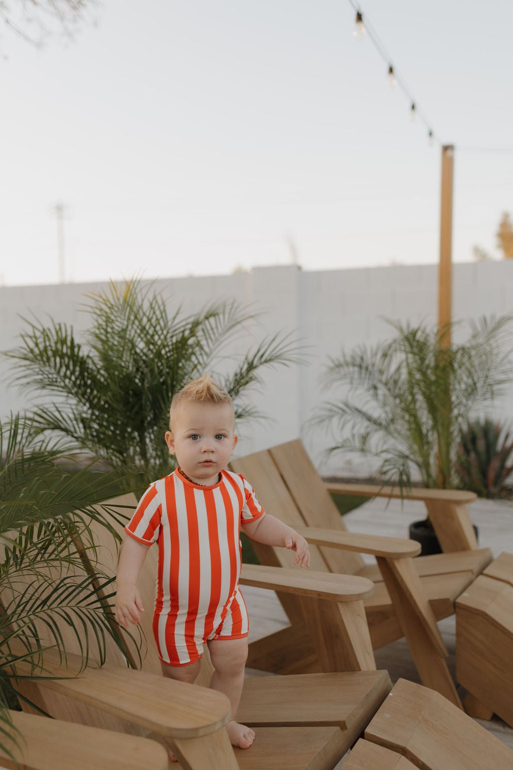 Child Shortie Swimsuit | Poolside - Tenth & Pine - swimwear - 0 - 6 months - forever french baby