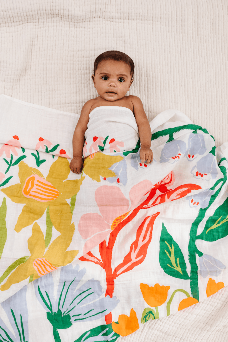 Cottage Garden Swaddle - Tenth & Pine - Swaddles -