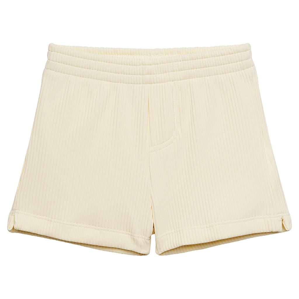 Cream Rib Mini Swim Trunk - Tenth & Pine - Mini Swimwear - 0 - 6 Months - Cream Rib - Montce