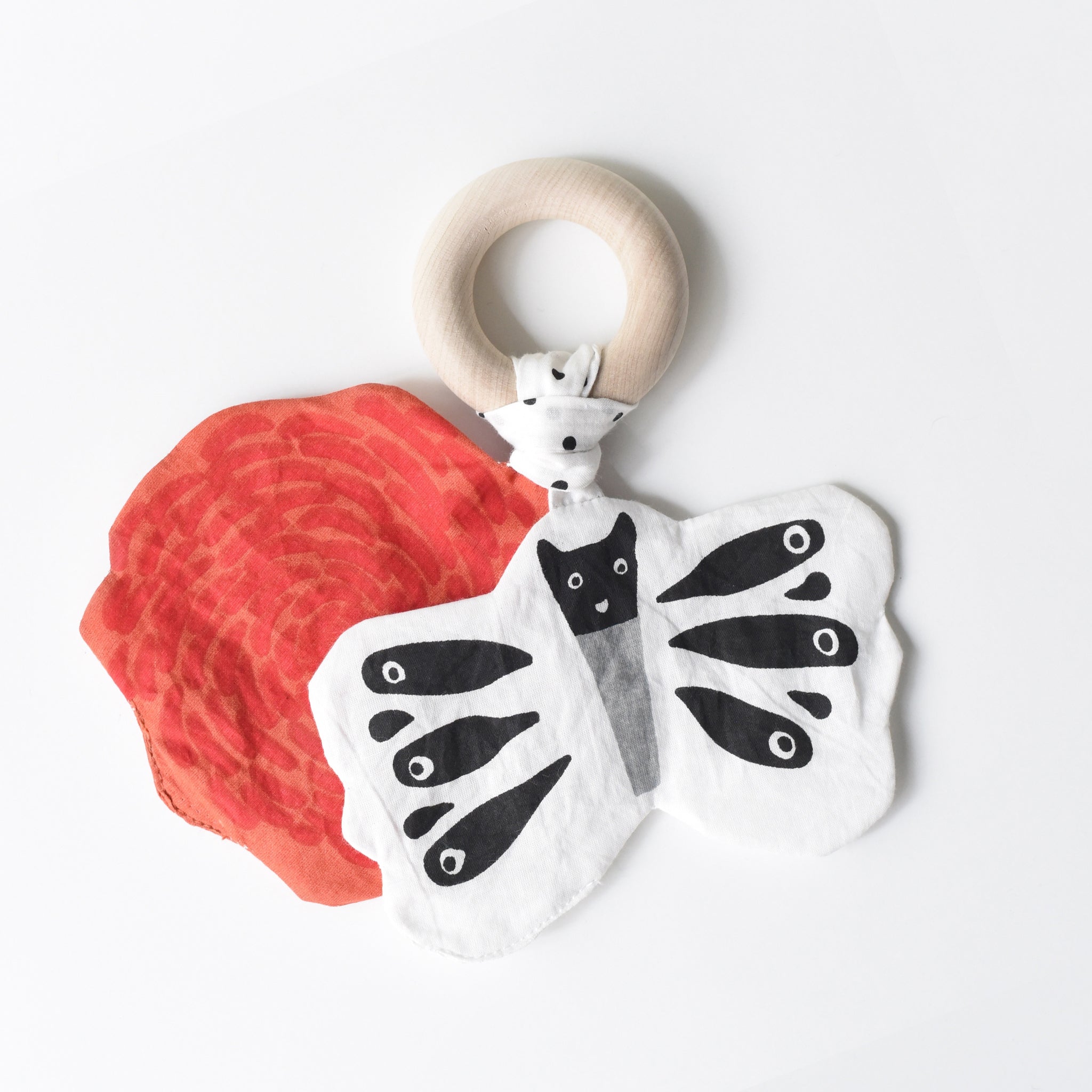 Crinkle Teether - Butterfly - Tenth & Pine - Baby & Toddler -