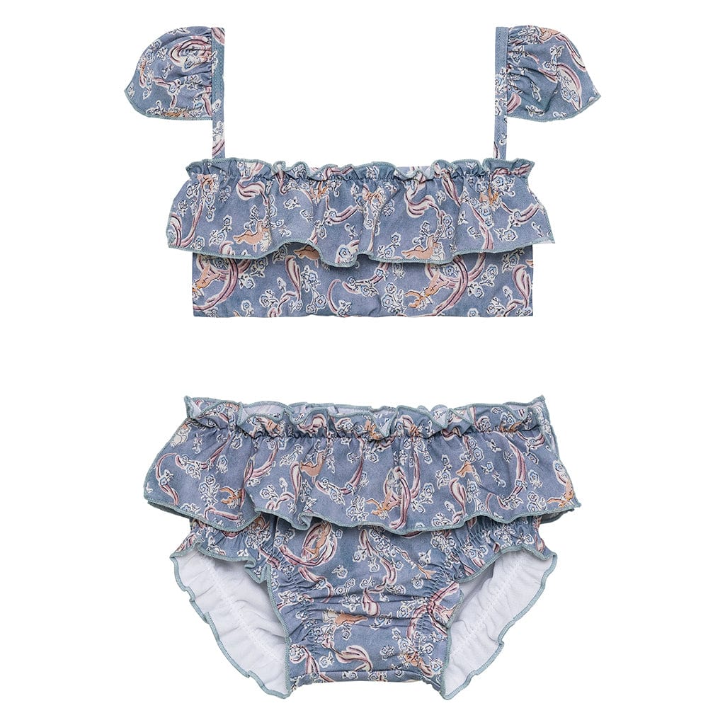 Cupid Mini Cabana Bikini Set - Tenth & Pine - Mini Swimwear - 0 - 6 Months - Cupid - Montce