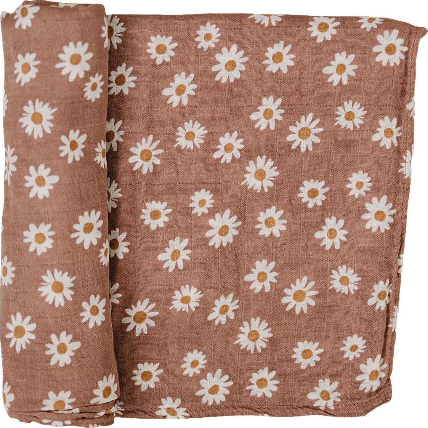 Daisy Dream Muslin Swaddle Blanket - Tenth & Pine -