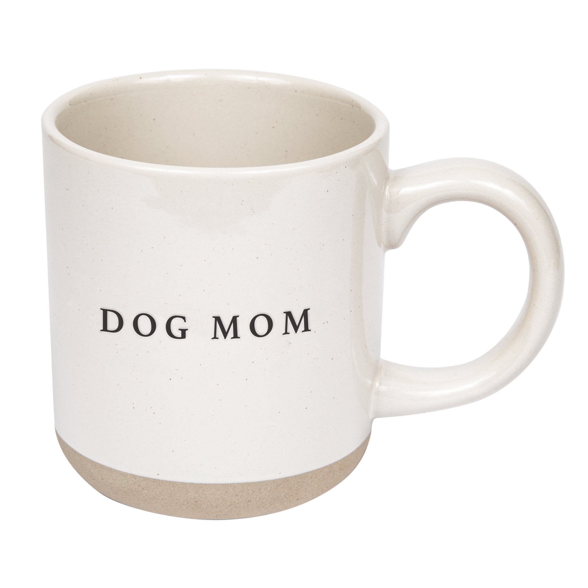 Dog Mom 14oz. Stoneware Coffee Mug - Tenth & Pine - Coffee Mugs -