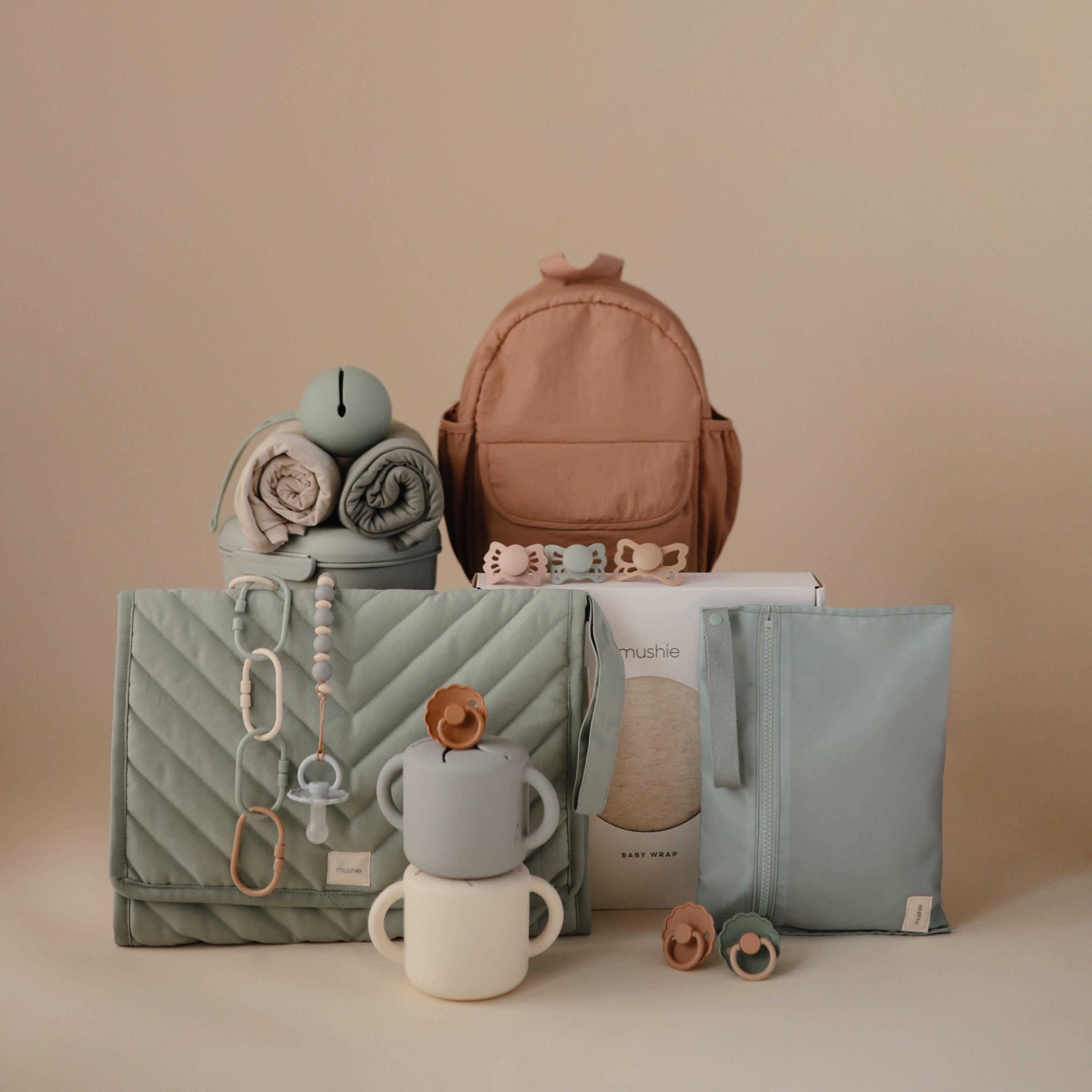 Silicone Pacifier Case - Tenth & Pine - pacifier case - Natural