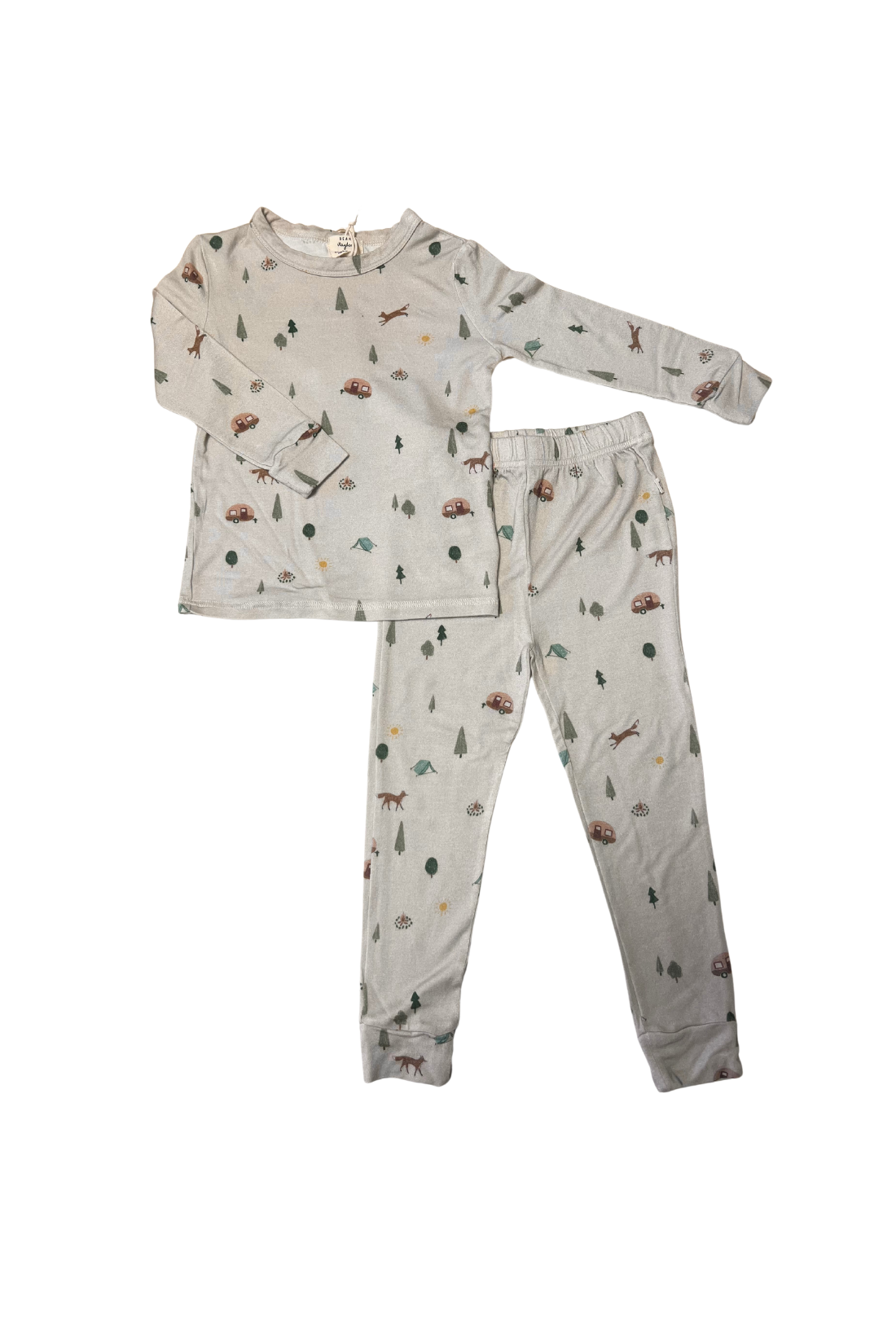 Toddler Modal Pajama Set in Camping